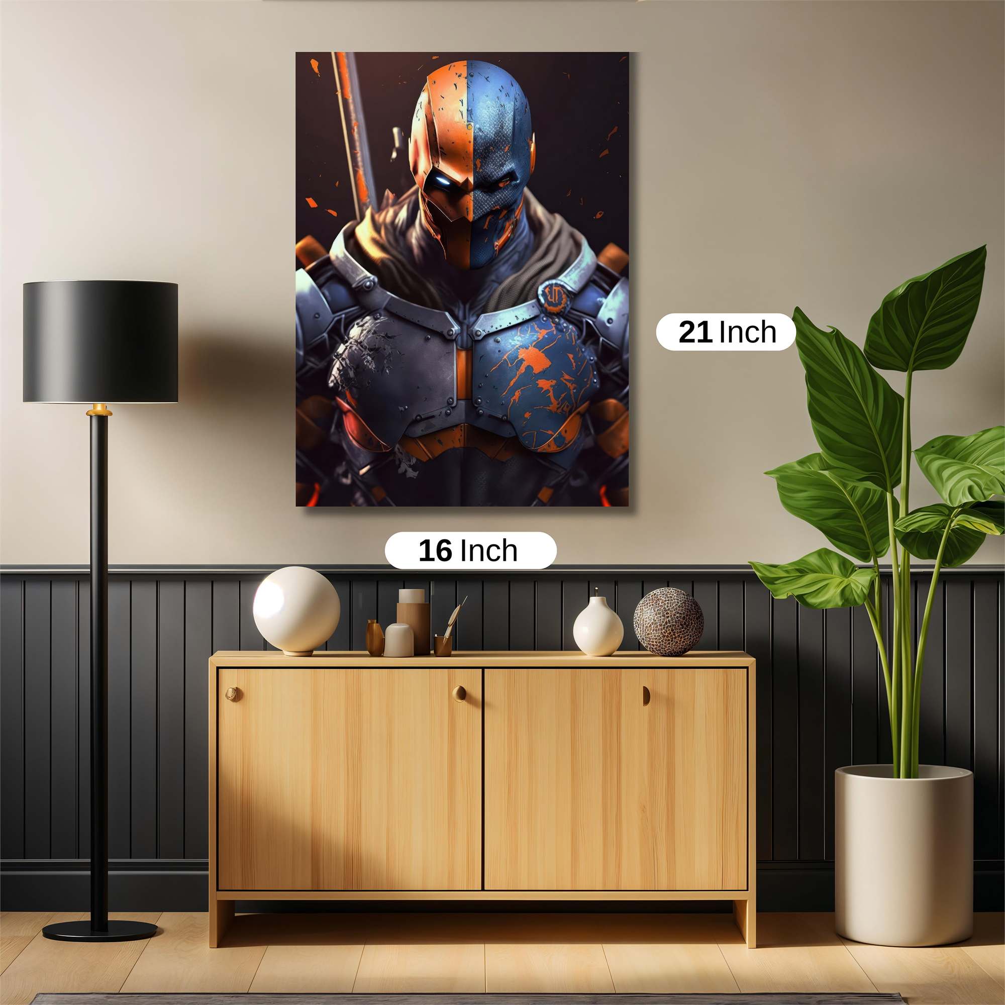 Deathstroke Menace Safe Wall Magnetic / M