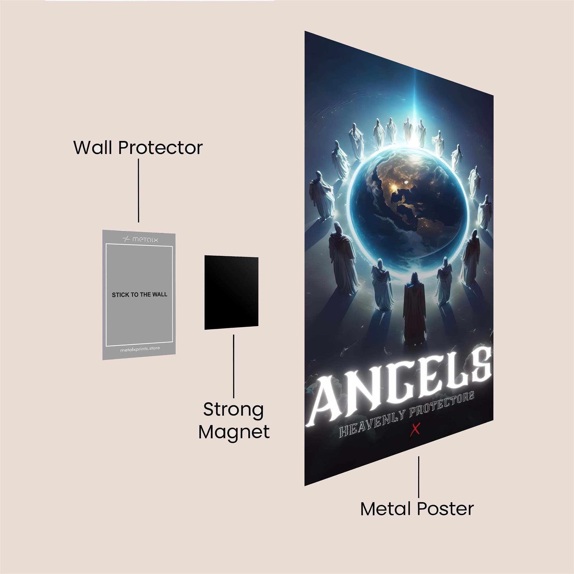 Miles Electrifying Safe Wall Magnetic / M
