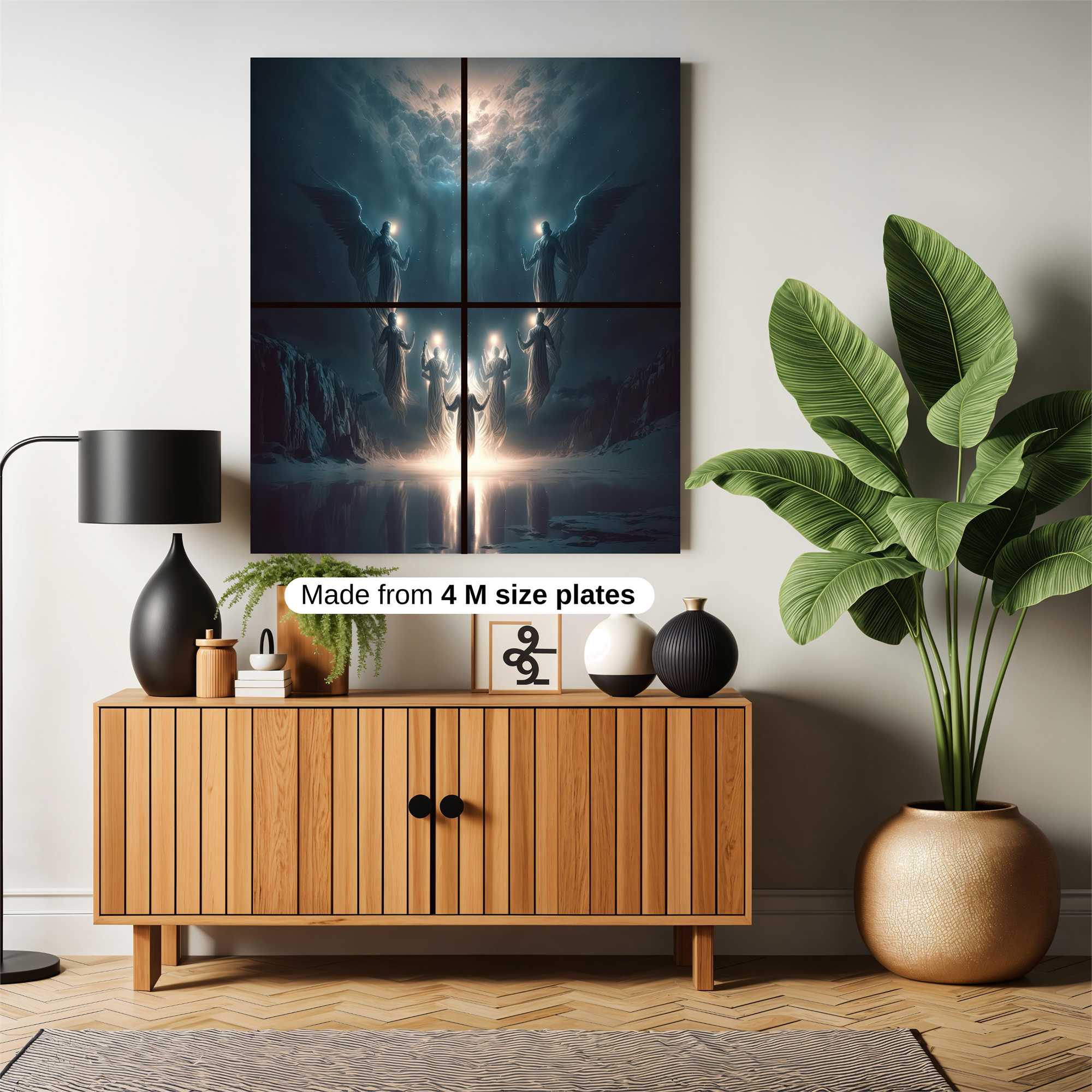 Angels Ascend Safe Wall Magnetic / M