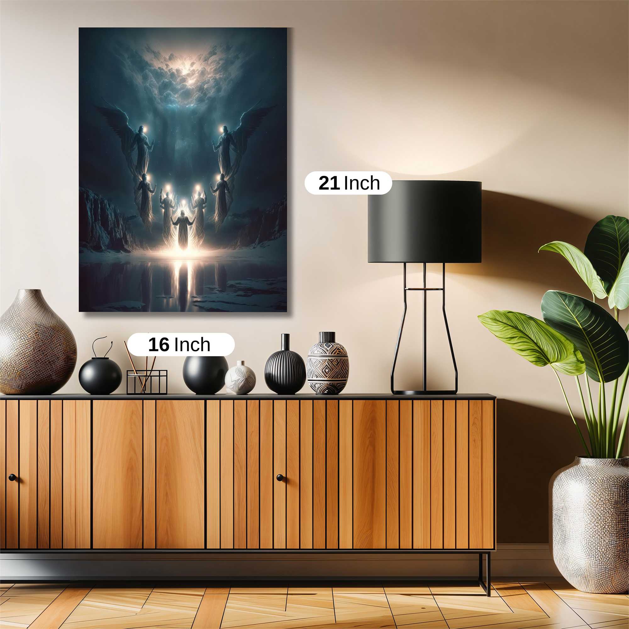 Angels Ascend Safe Wall Magnetic / M