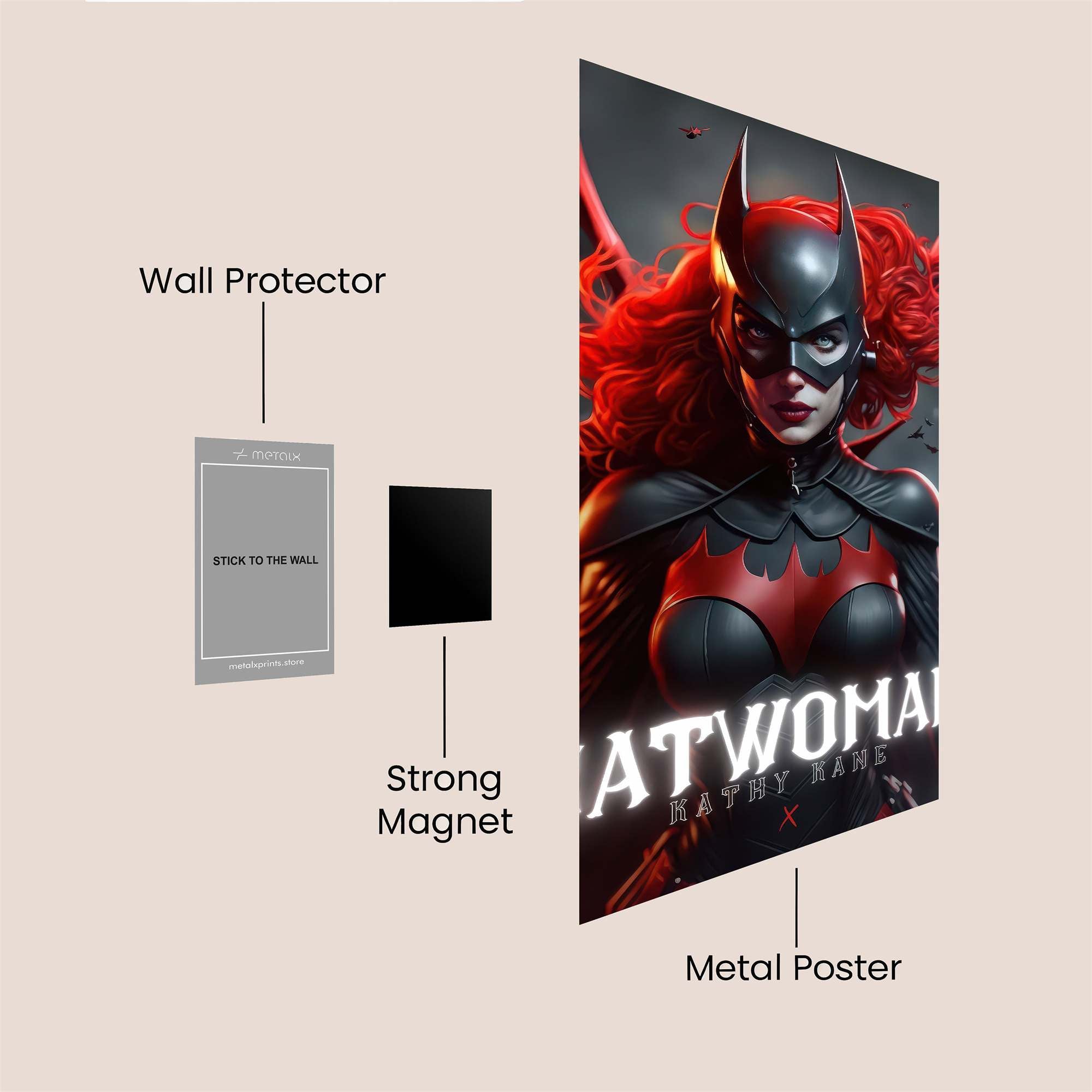 Hulk Ferocious Safe Wall Magnetic / M