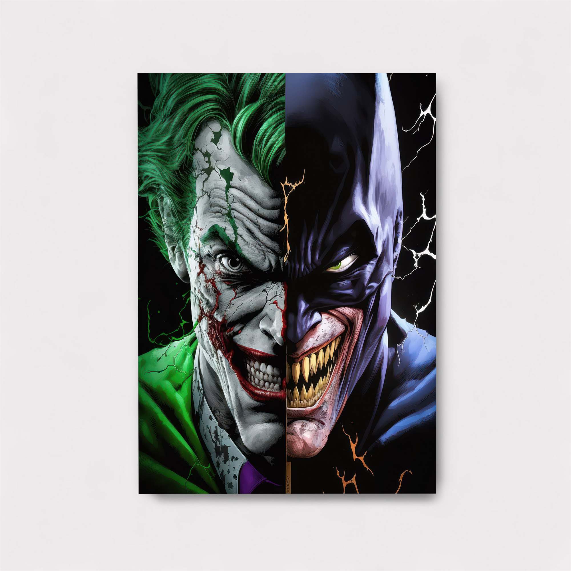 Joker-Batman Rivalry Safe Wall Magnetic / M