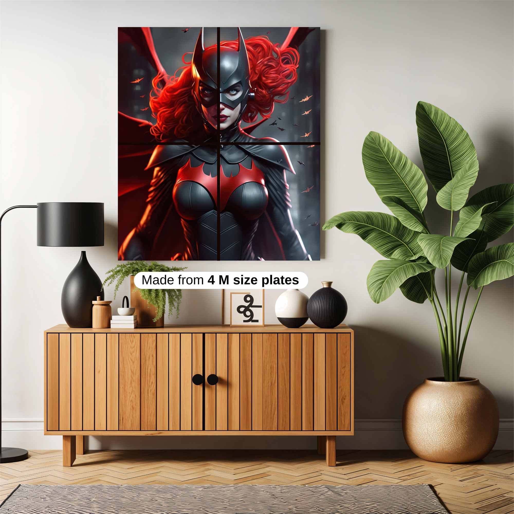 Batgirl Fierce Safe Wall Magnetic / M