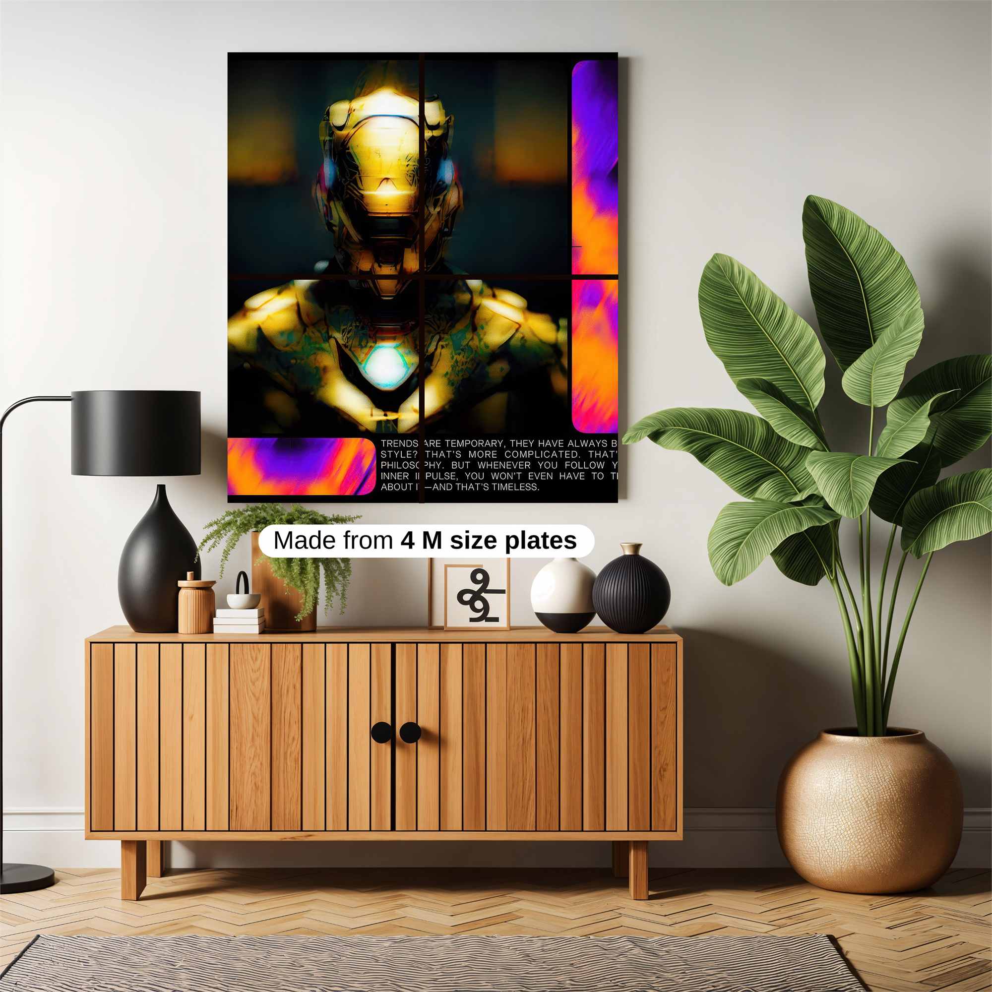 Ironheart Glow Safe Wall Magnetic / M