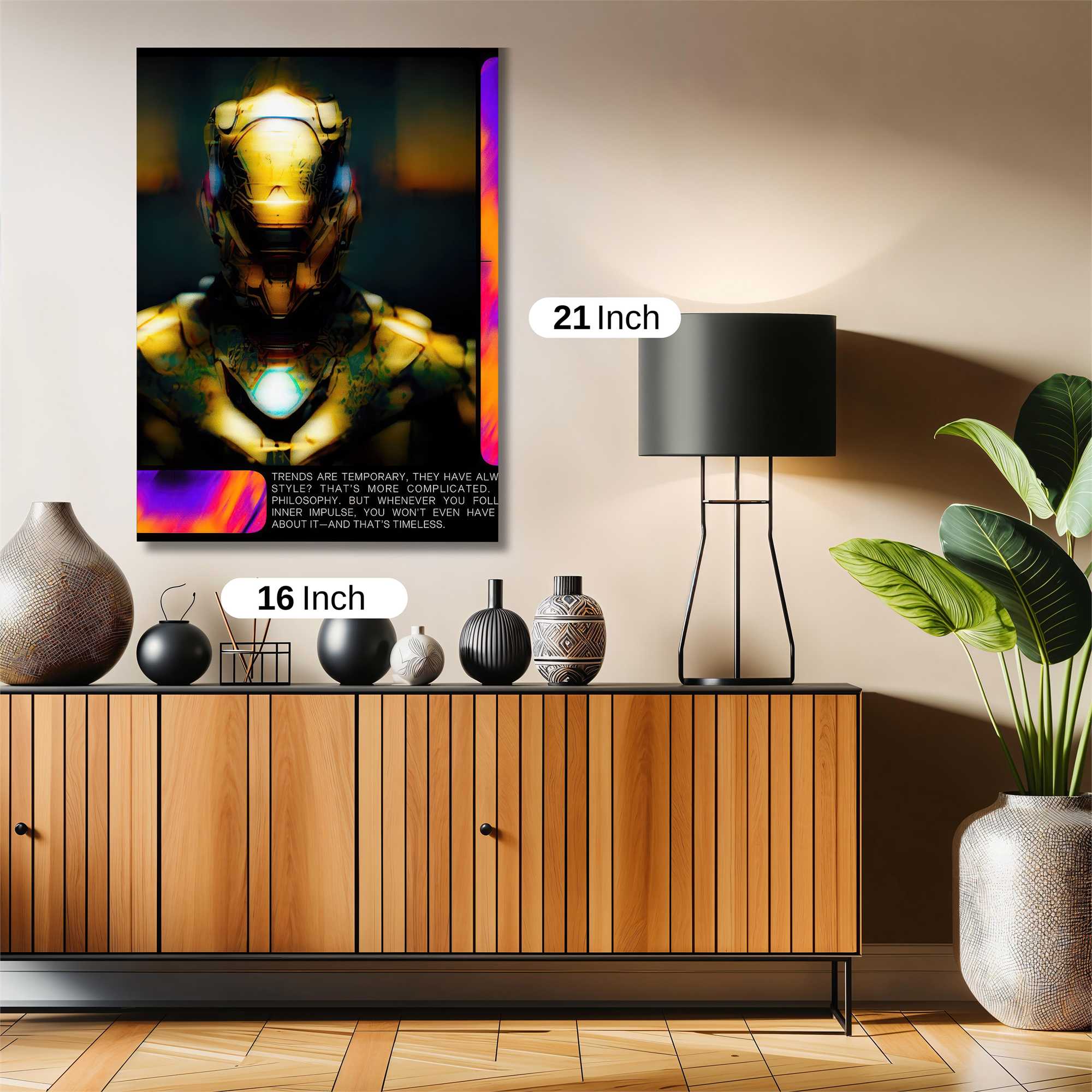 Ironheart Glow Safe Wall Magnetic / M