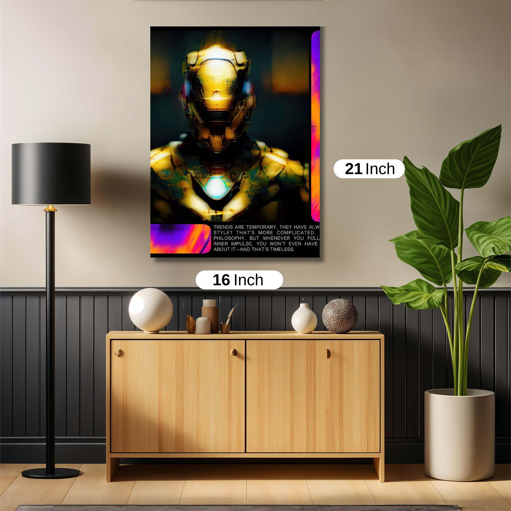 Ironheart Glow Safe Wall Magnetic / M