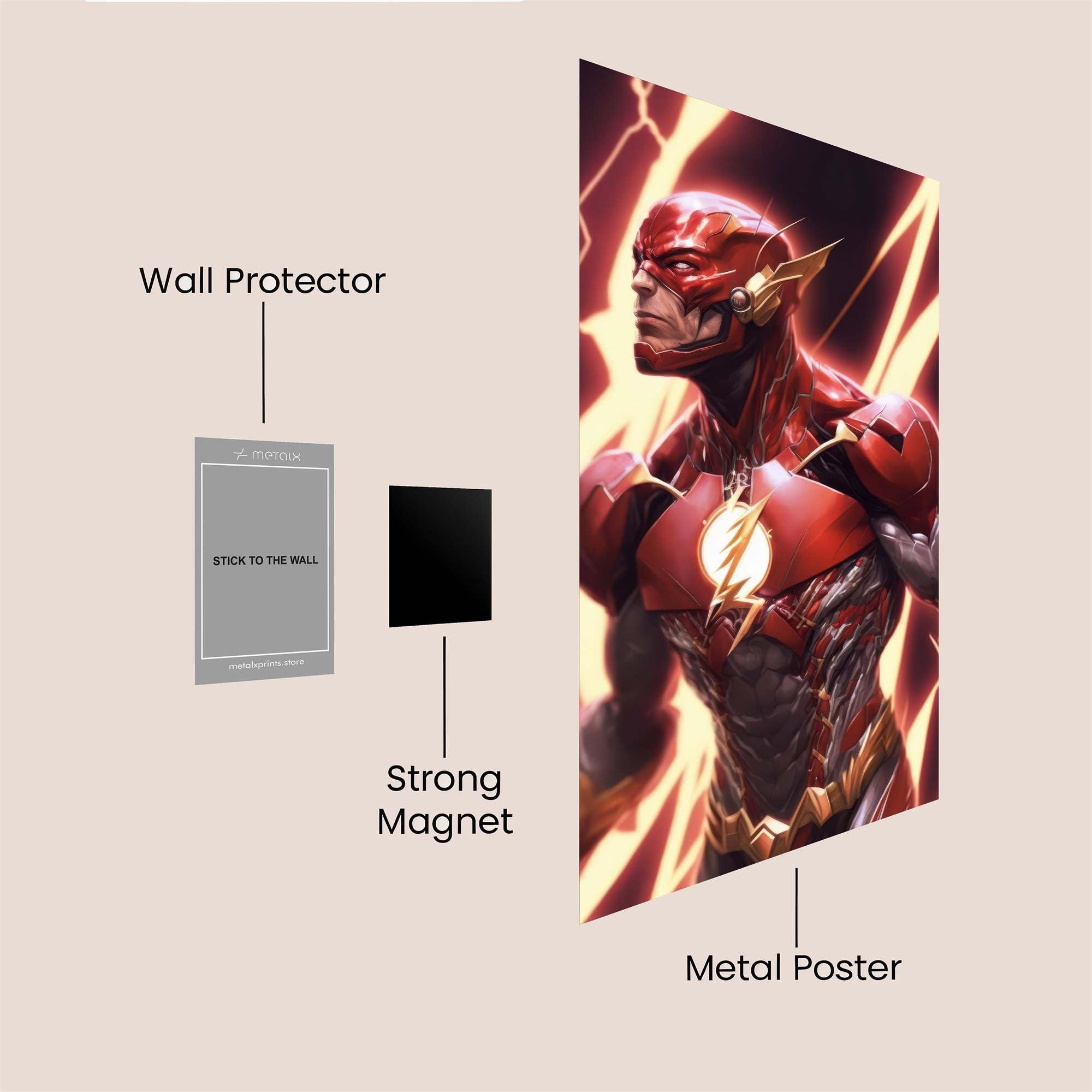 Flash Radiant Safe Wall Magnetic / M