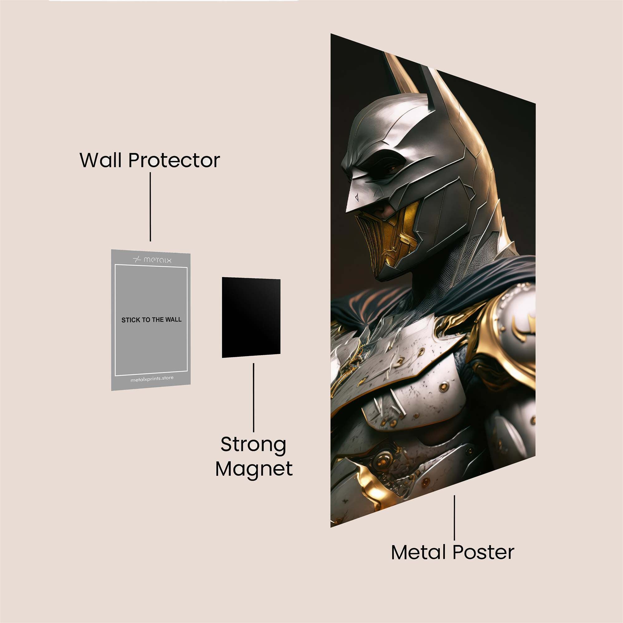 Batman Regal Safe Wall Magnetic / M