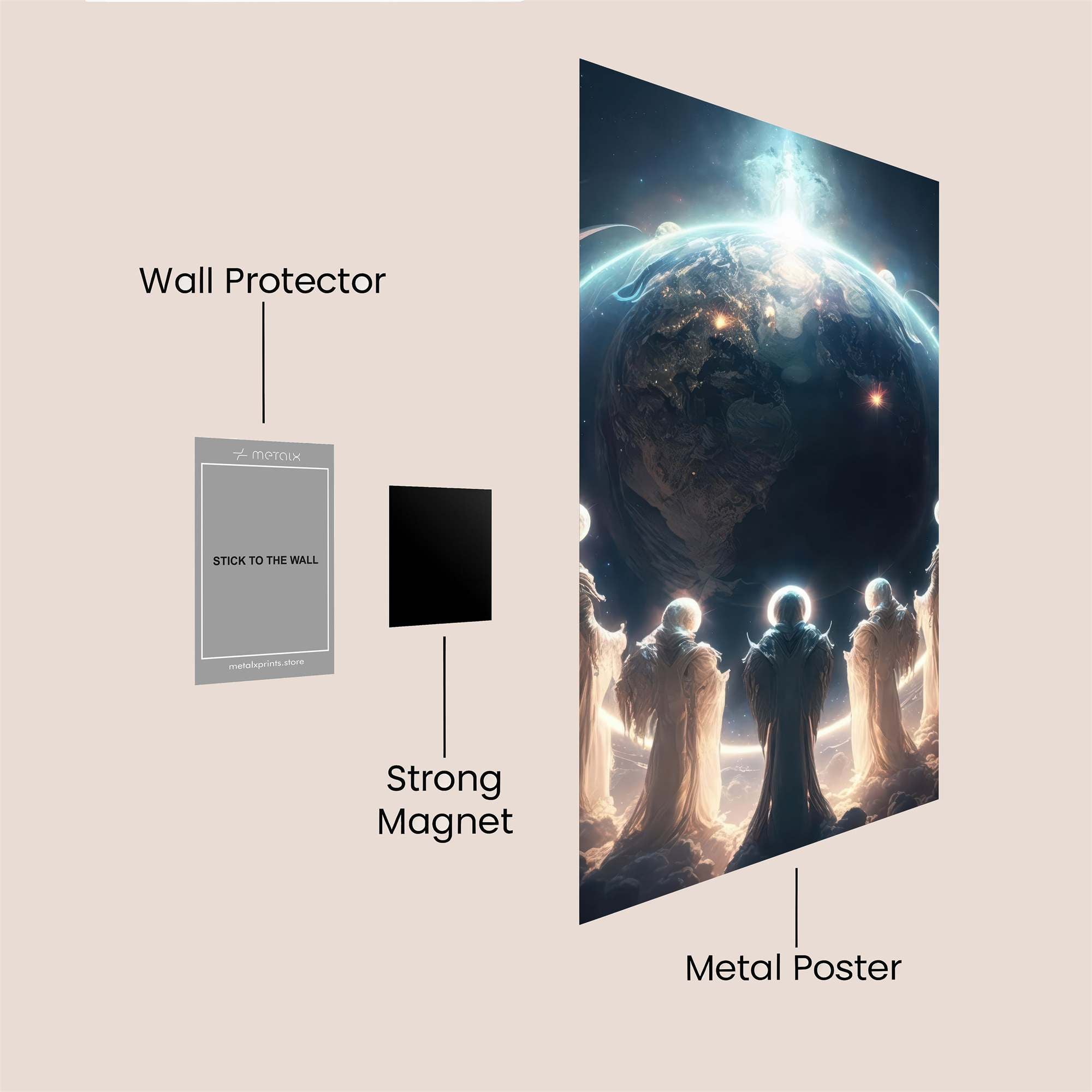 Earth Guardians Safe Wall Magnetic / M