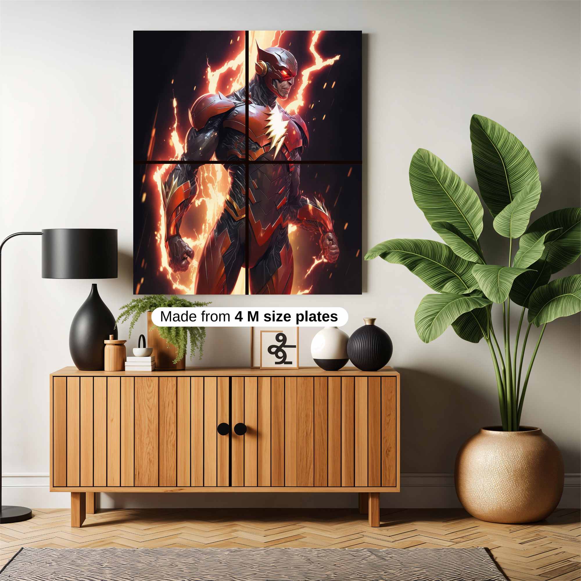 Flash Fierce Safe Wall Magnetic / M