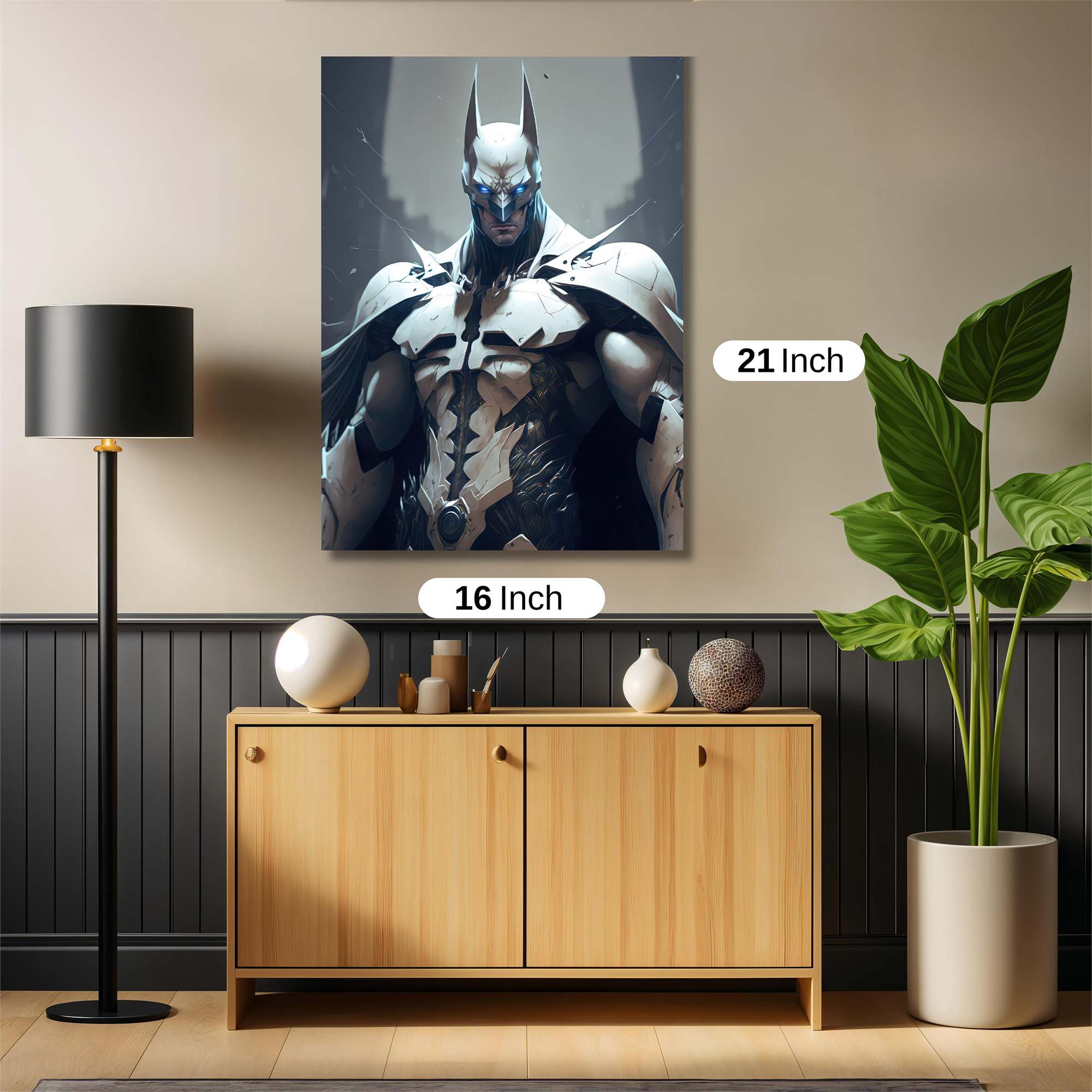 Batman Intimidating Safe Wall Magnetic / M