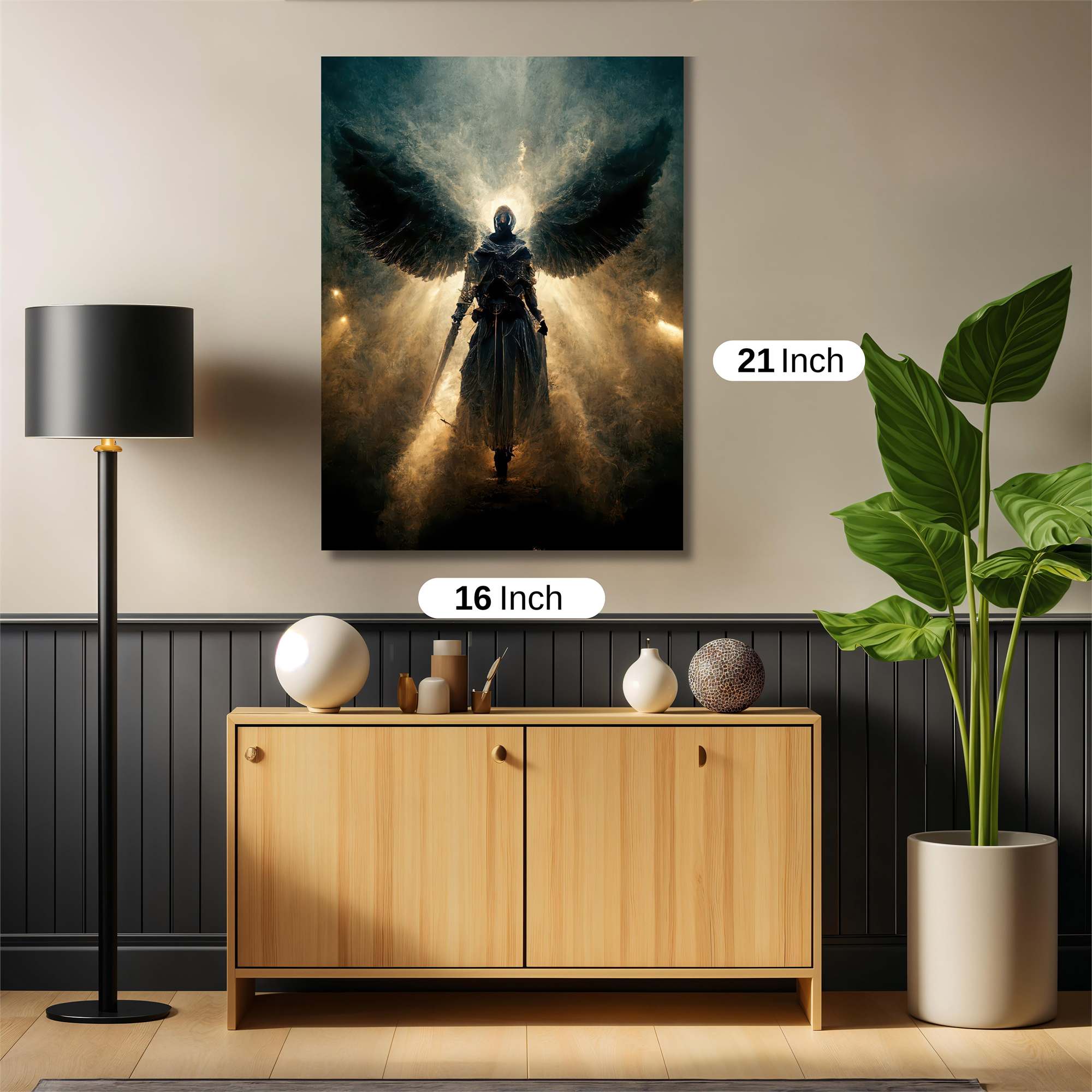 Angel Ascendant Safe Wall Magnetic / M