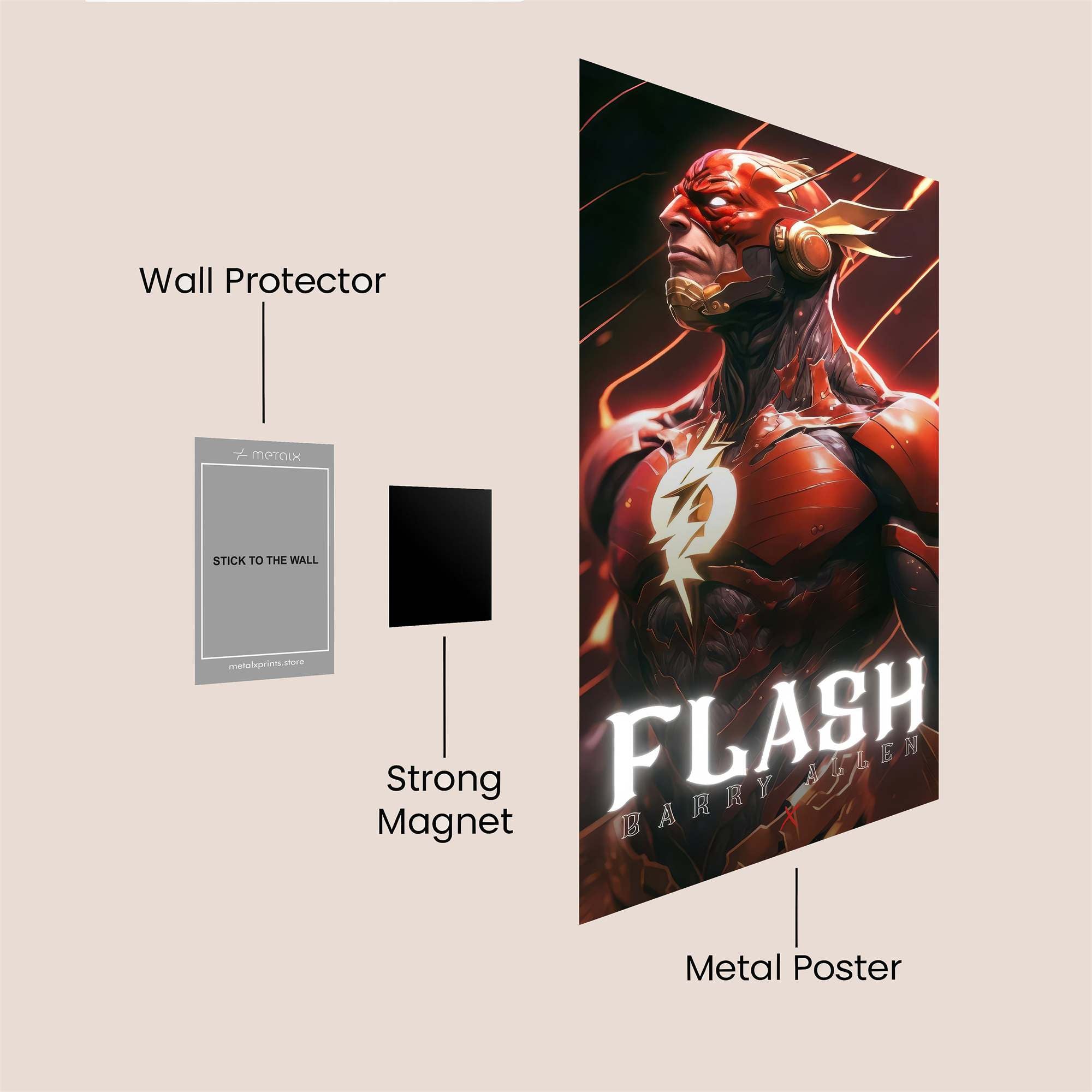 Aurora Planet Safe Wall Magnetic / M