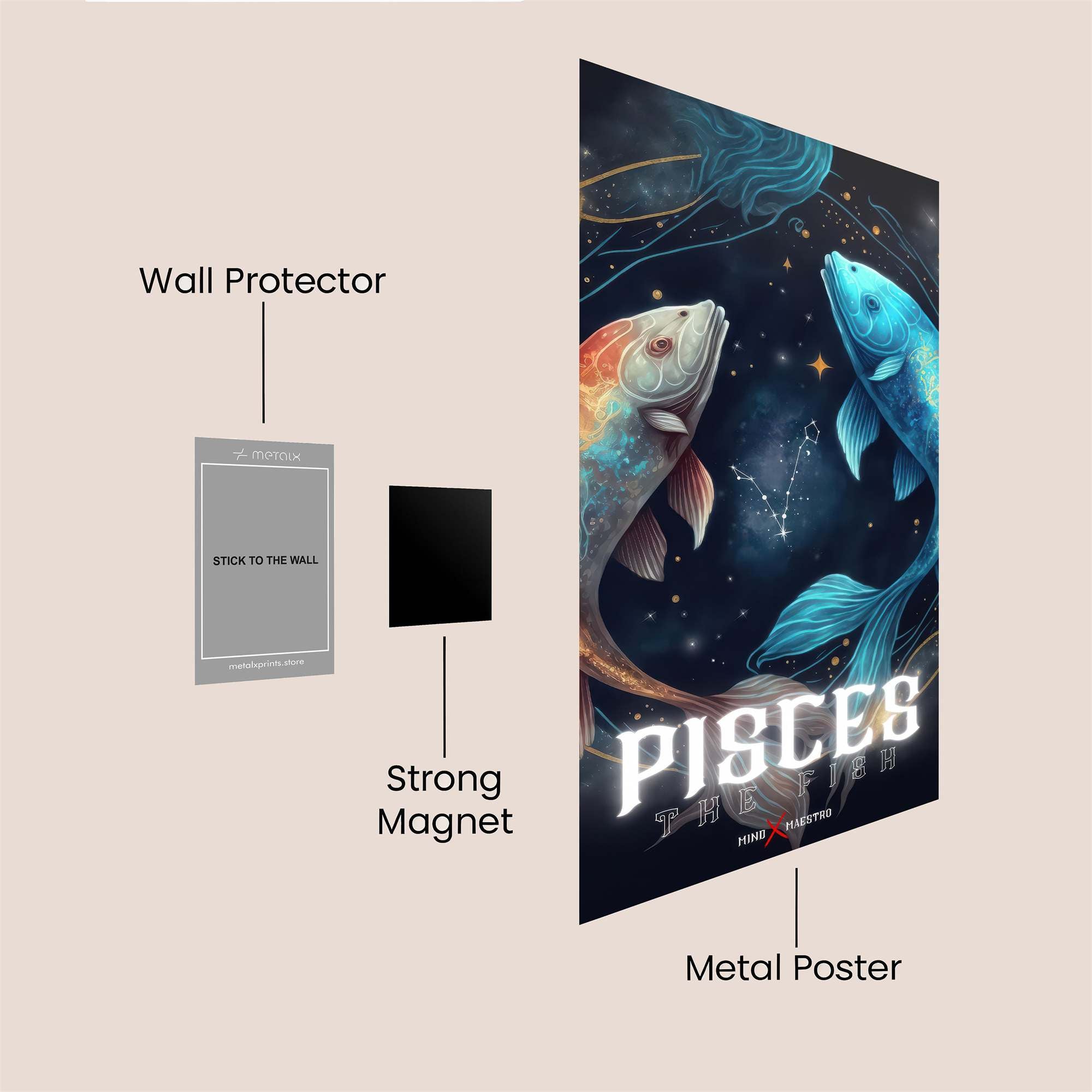 Emerald Sentinel Safe Wall Magnetic / M