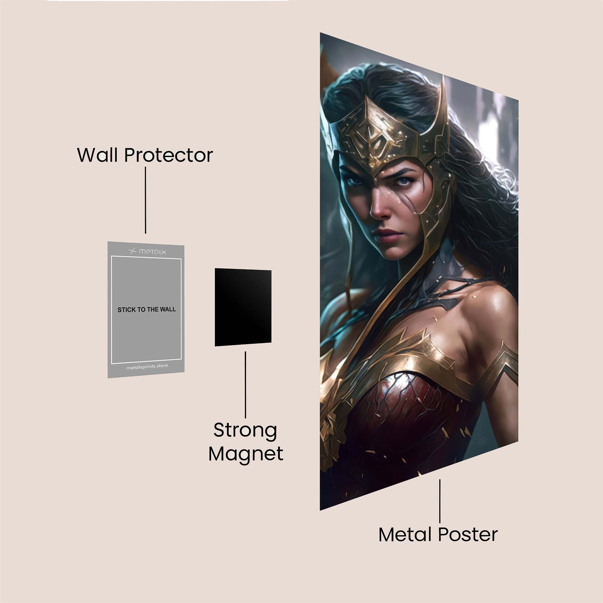 Diana Defiant Safe Wall Magnetic / M