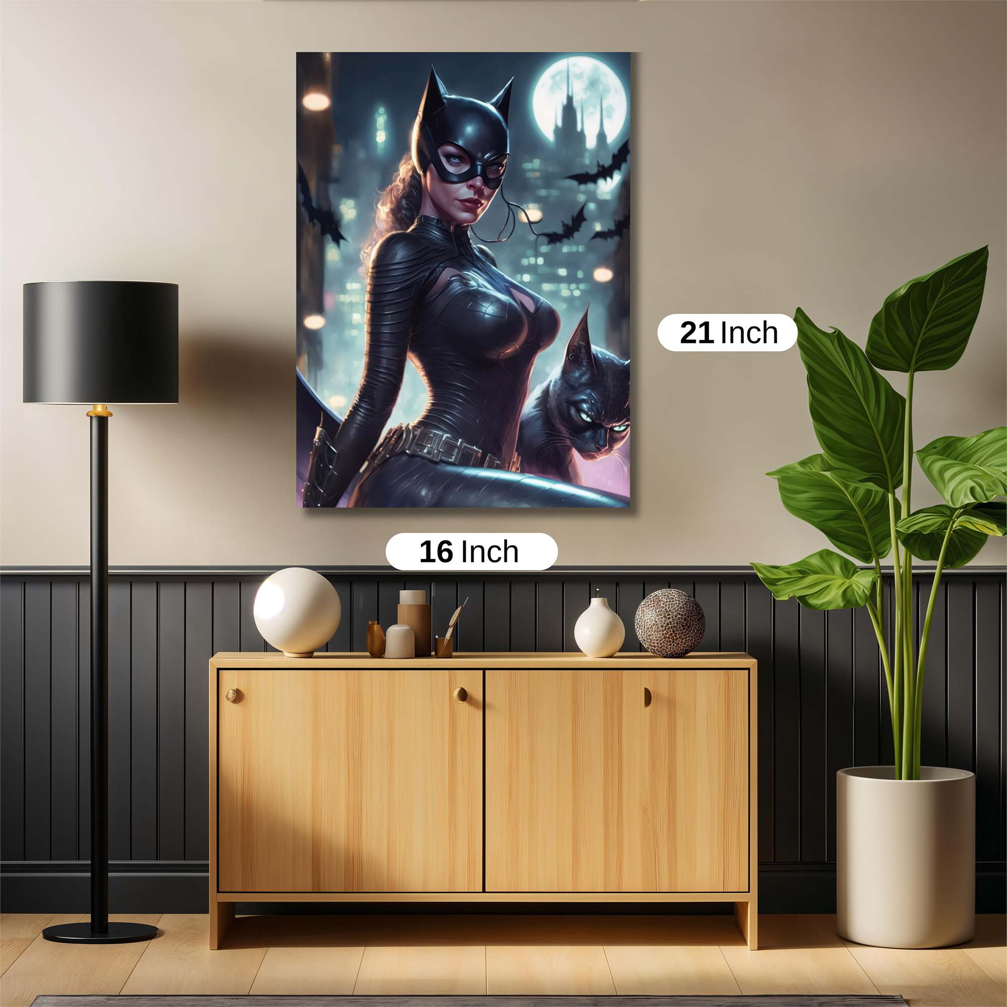 Catwoman Enigmatic Safe Wall Magnetic / M