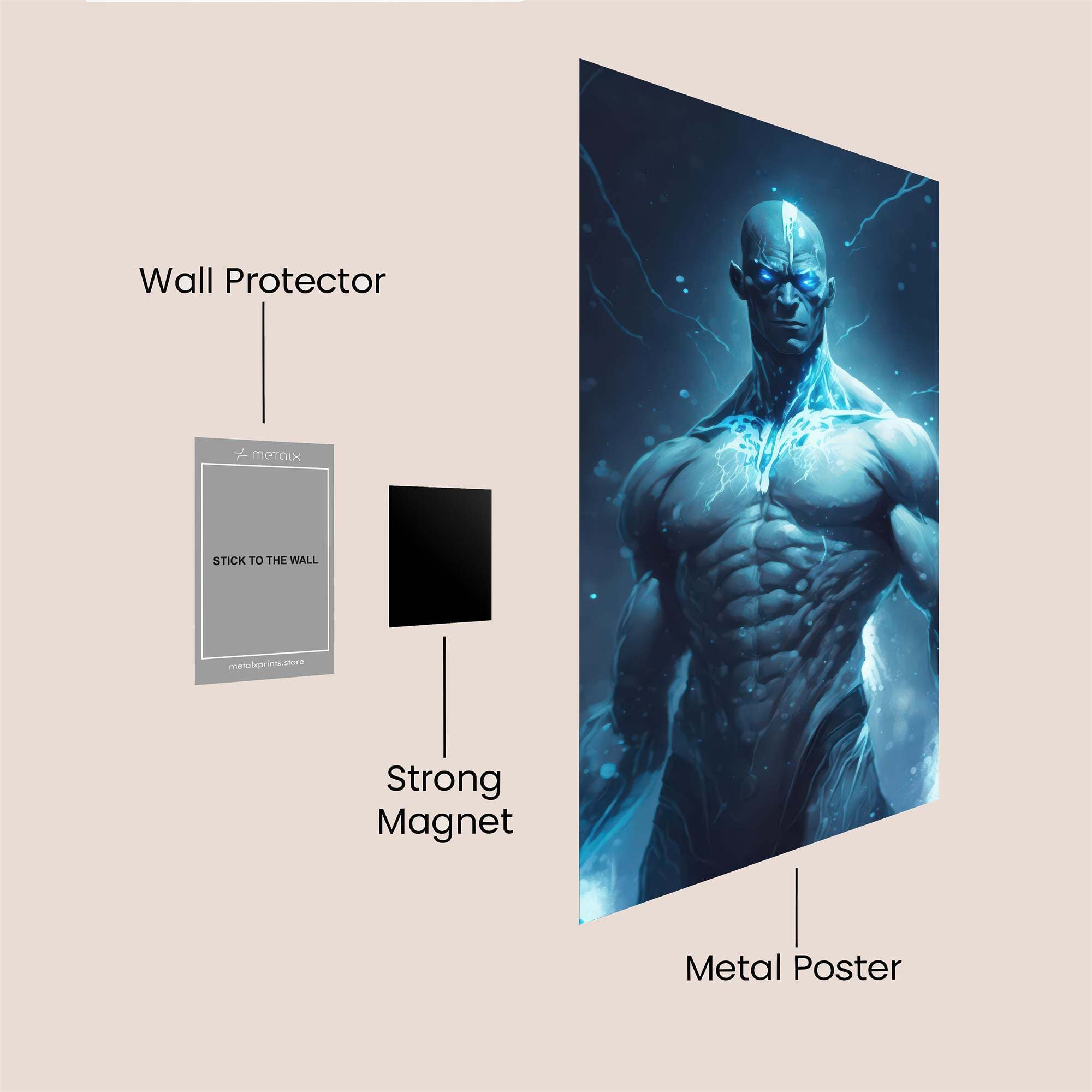DoctorDoom Safe Wall Magnetic / M