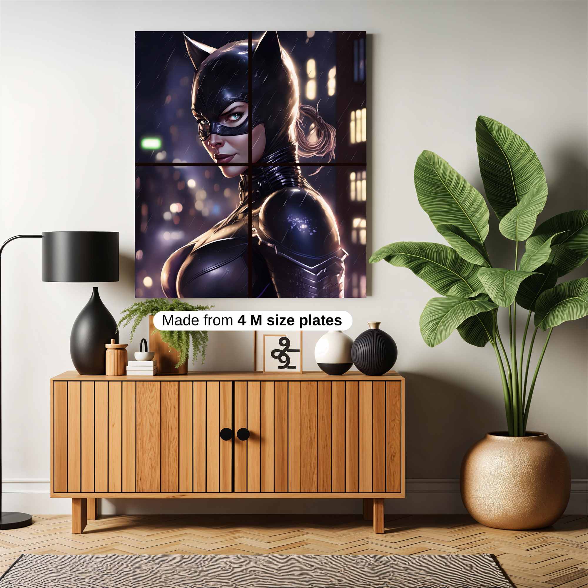 Catwoman Intrigue Safe Wall Magnetic / M