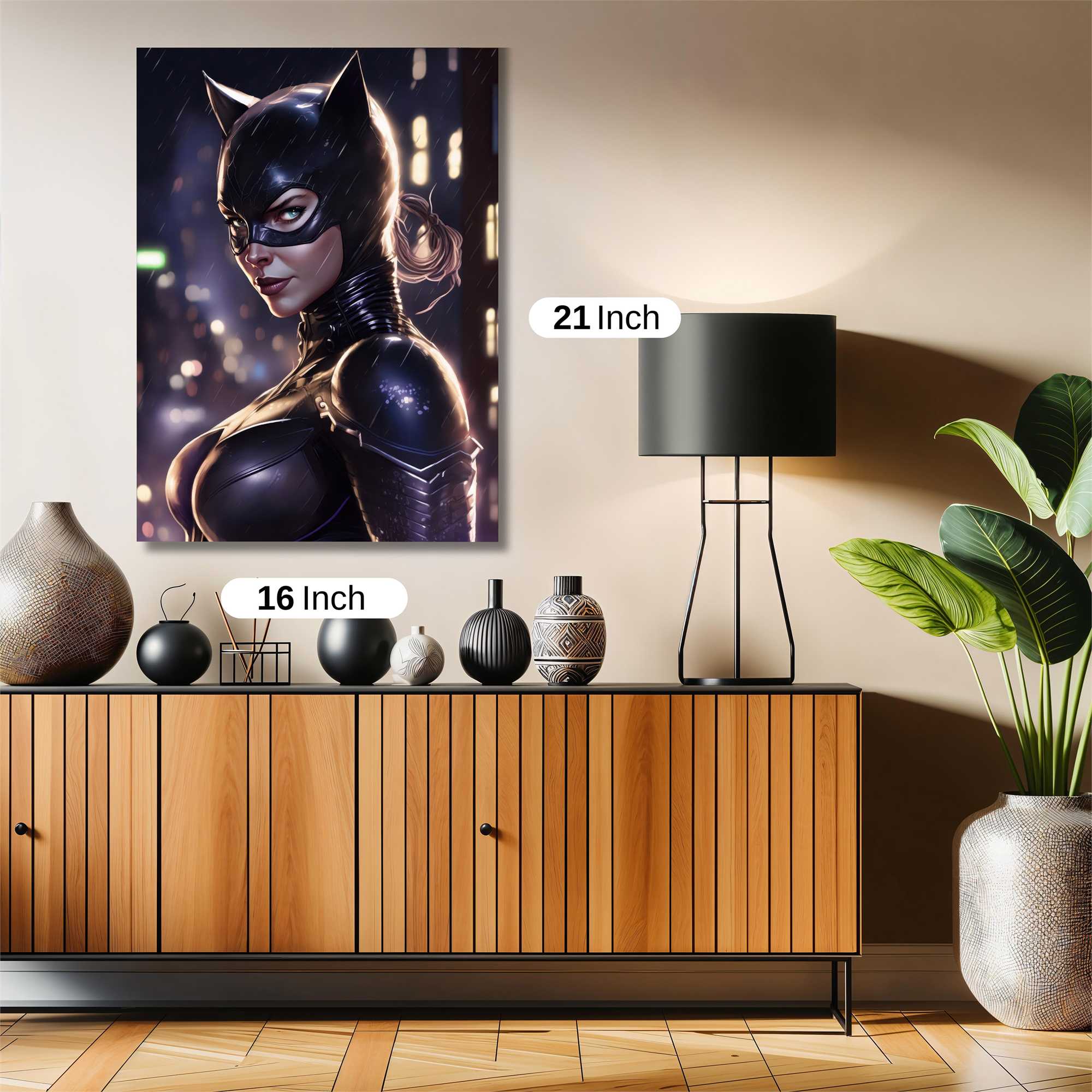 Catwoman Intrigue Safe Wall Magnetic / M