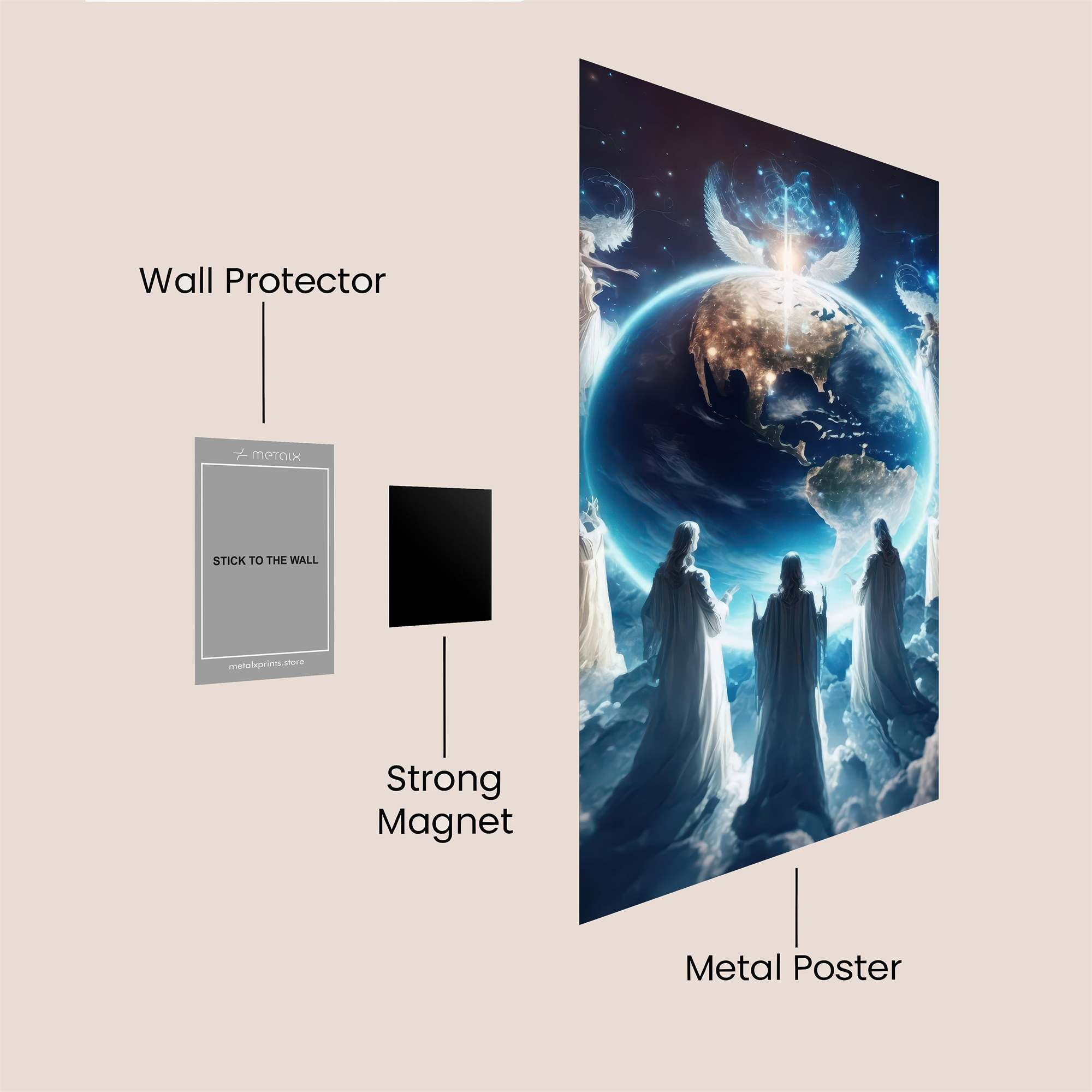 Earth Guardians Safe Wall Magnetic / M