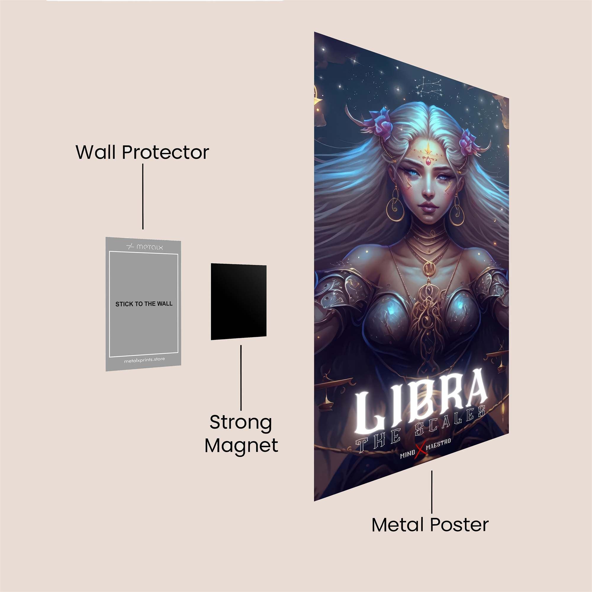 Captain Radiant Safe Wall Magnetic / M