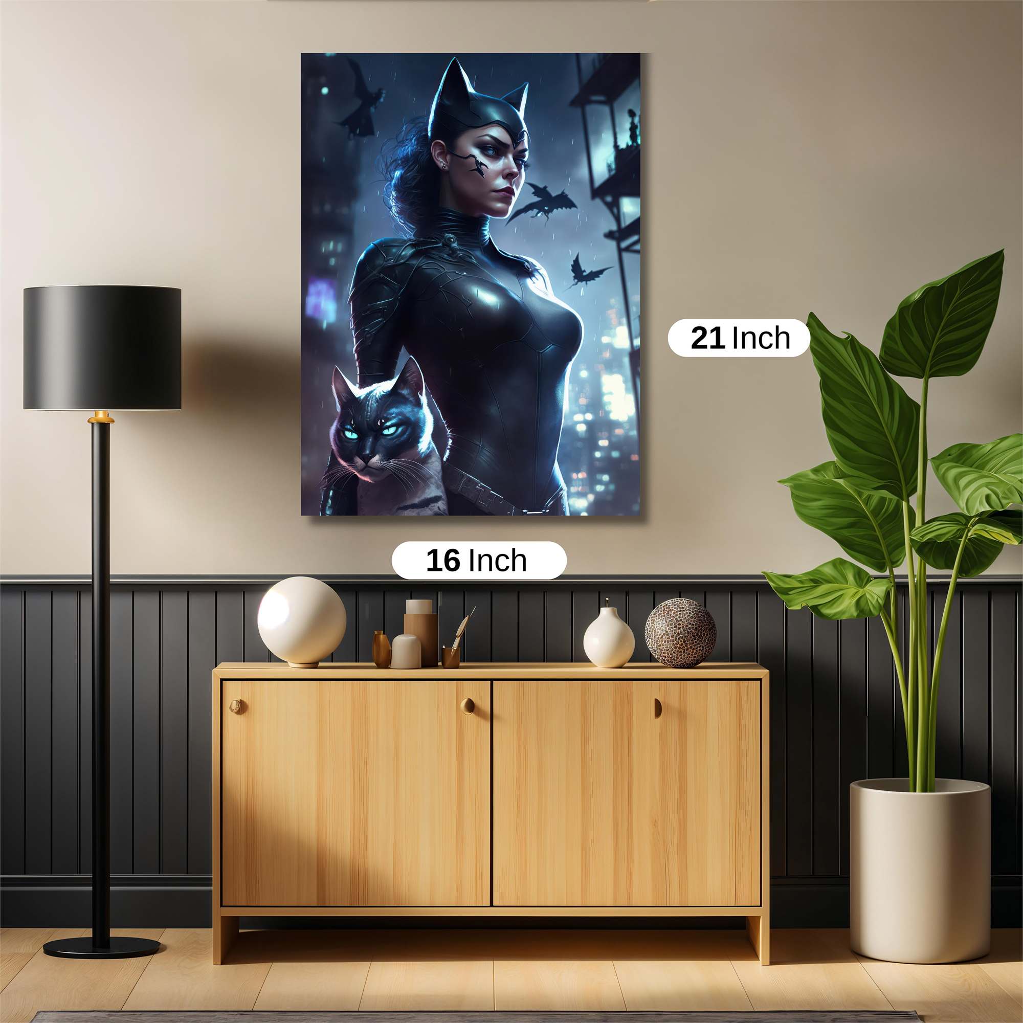 Catwoman Enigmatic Safe Wall Magnetic / M