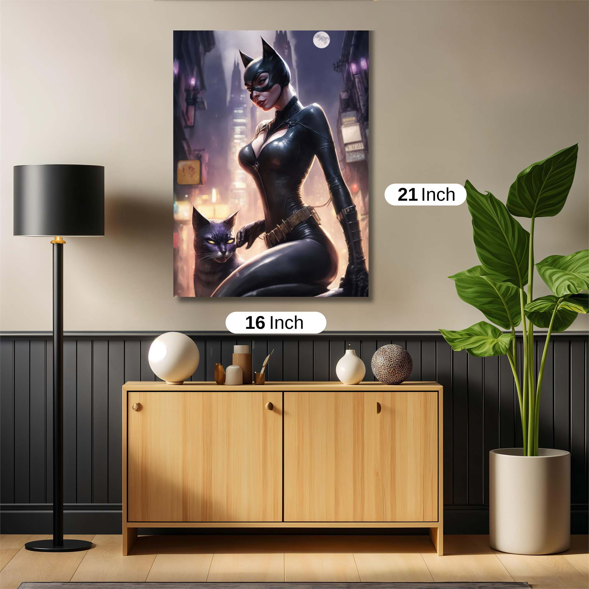 Catwoman Enigmatic Safe Wall Magnetic / M
