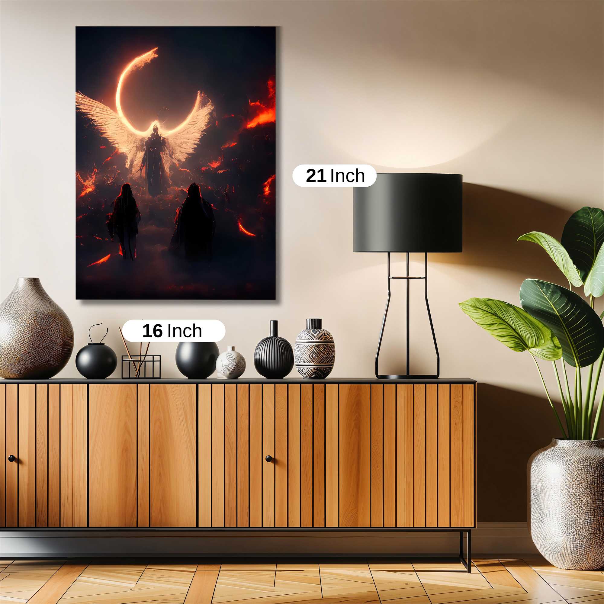 Angelic Descent Safe Wall Magnetic / M