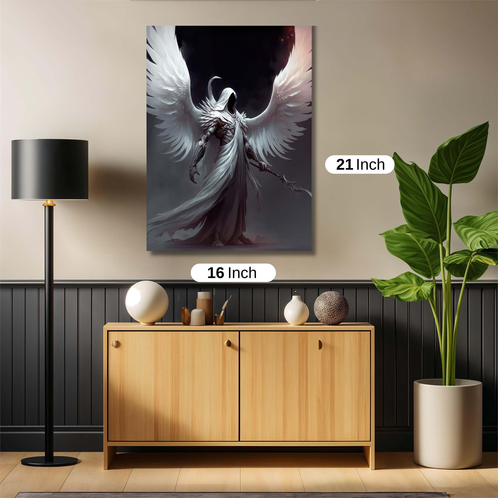 Angel Eerie Safe Wall Magnetic / M