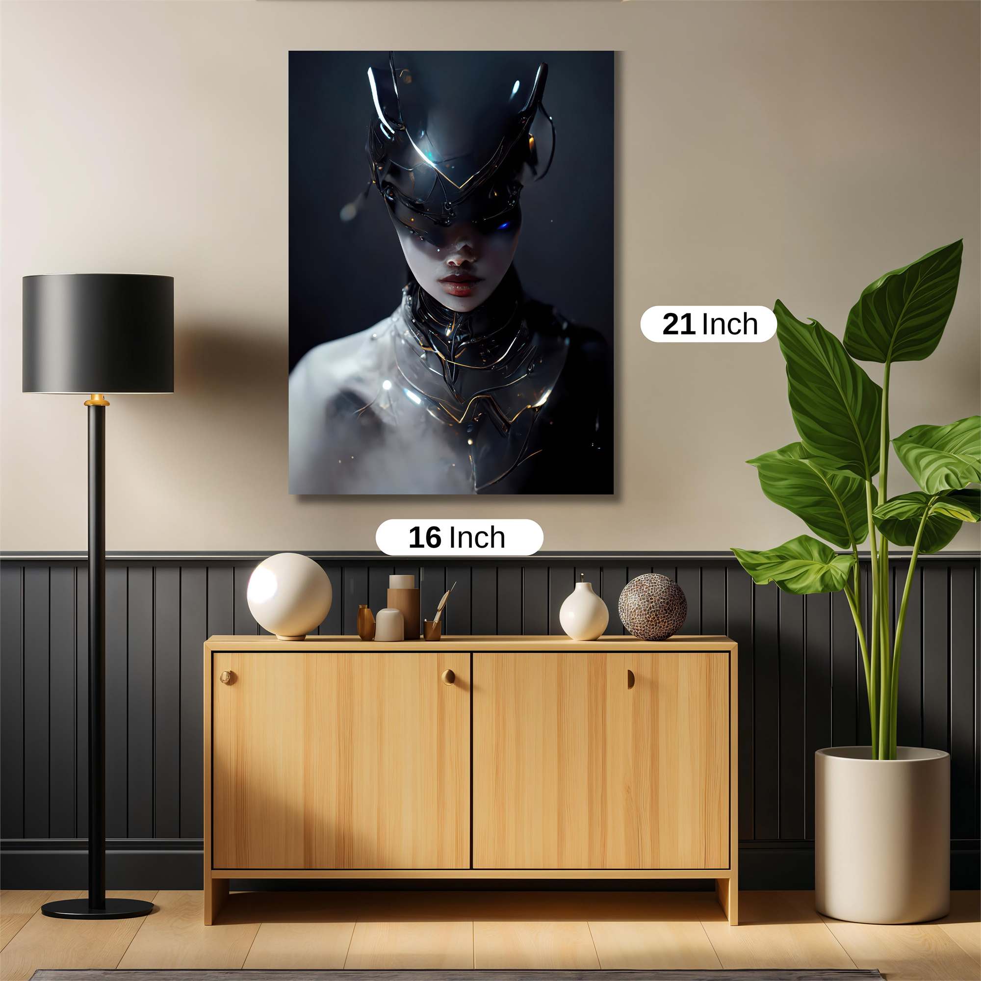 Cyber Enigma Safe Wall Magnetic / M