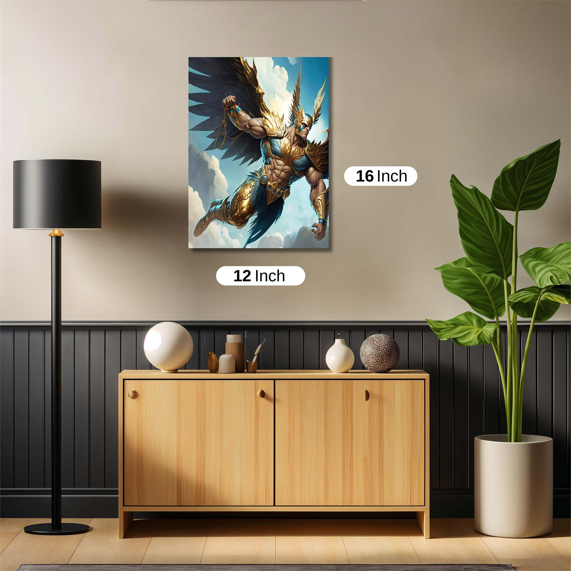 Angel Ascendant Safe Wall Magnetic / M