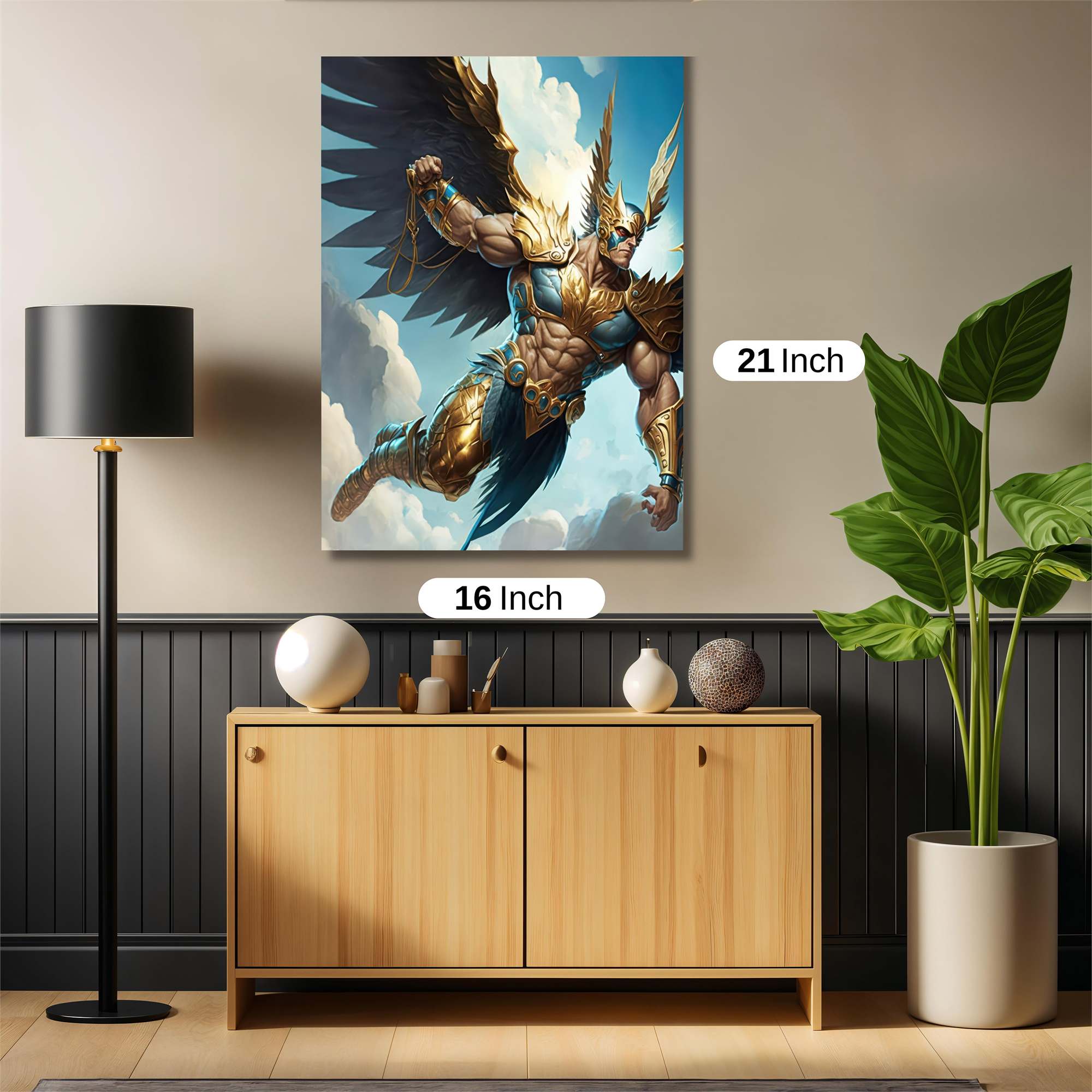 Angel Ascendant Safe Wall Magnetic / M