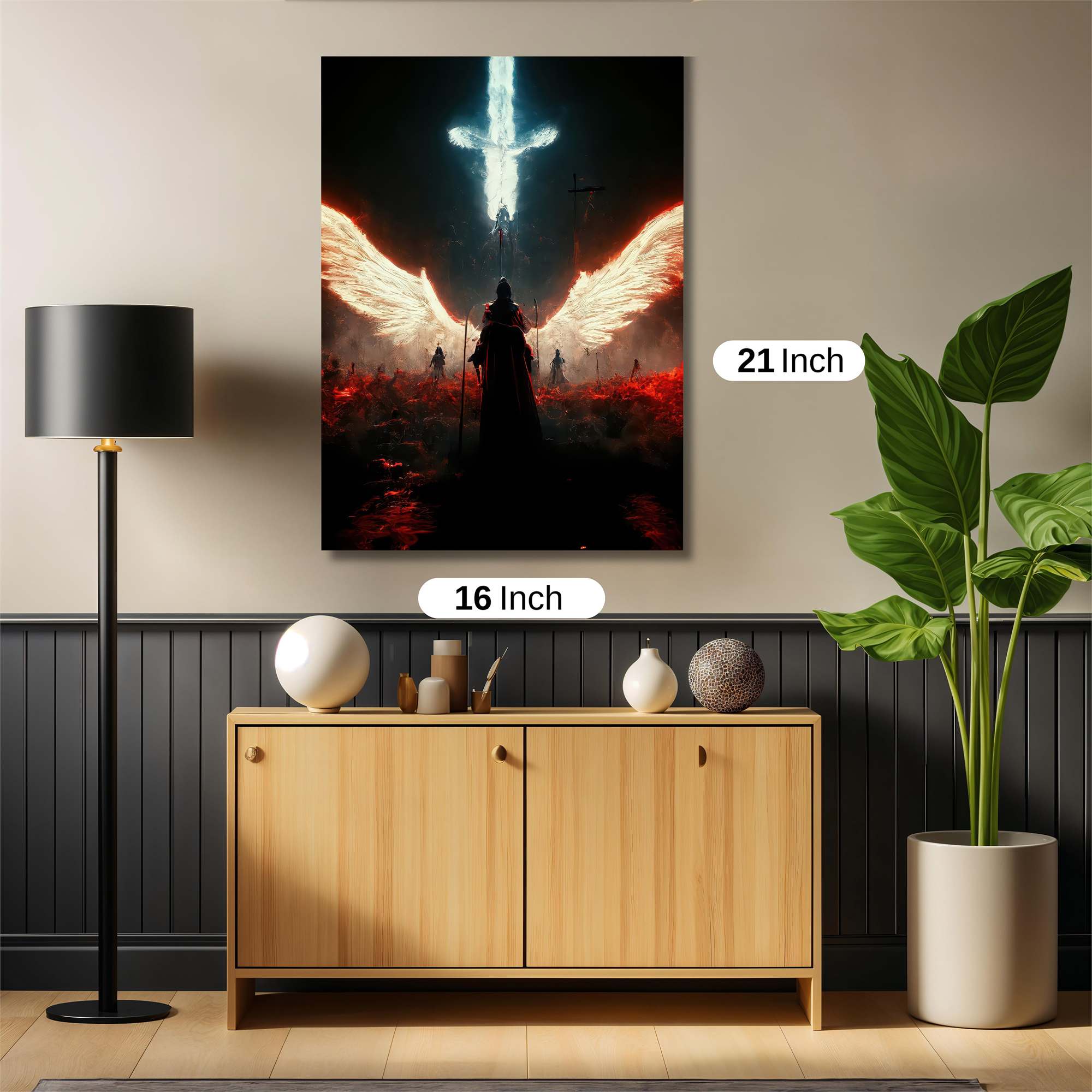 Angel Ascendant Safe Wall Magnetic / M