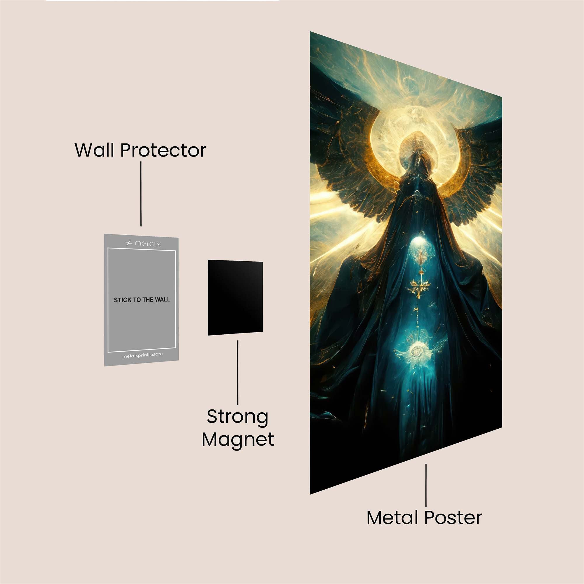 Angel Radiance Safe Wall Magnetic / M