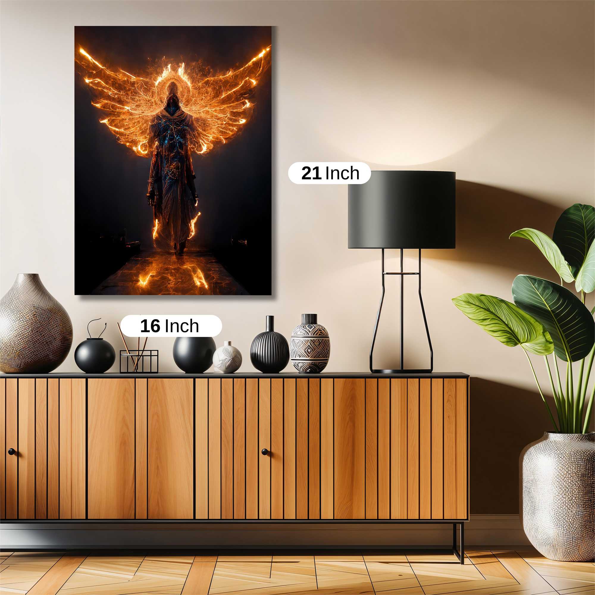 Angel Ignited Safe Wall Magnetic / M