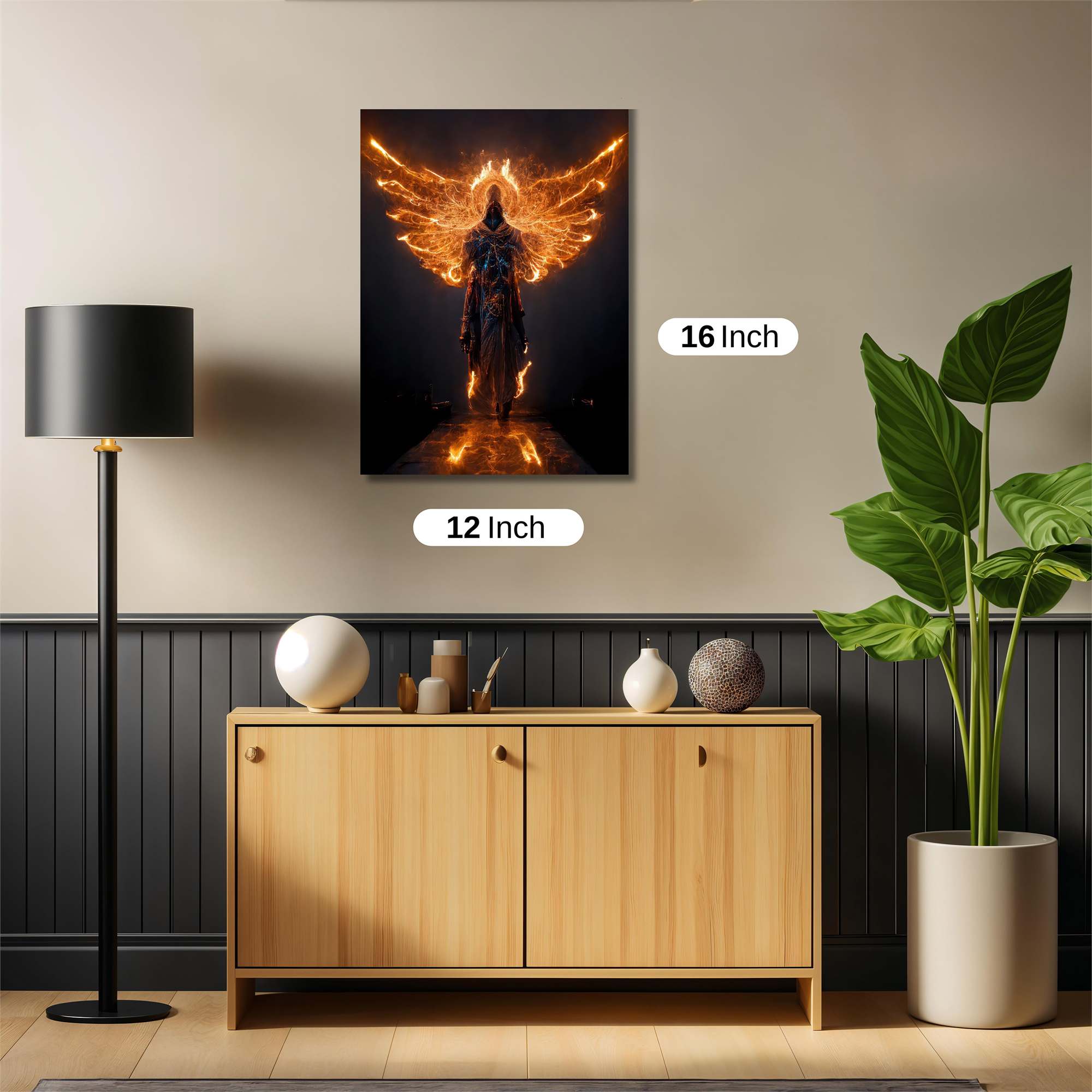 Angel Ignited Safe Wall Magnetic / M