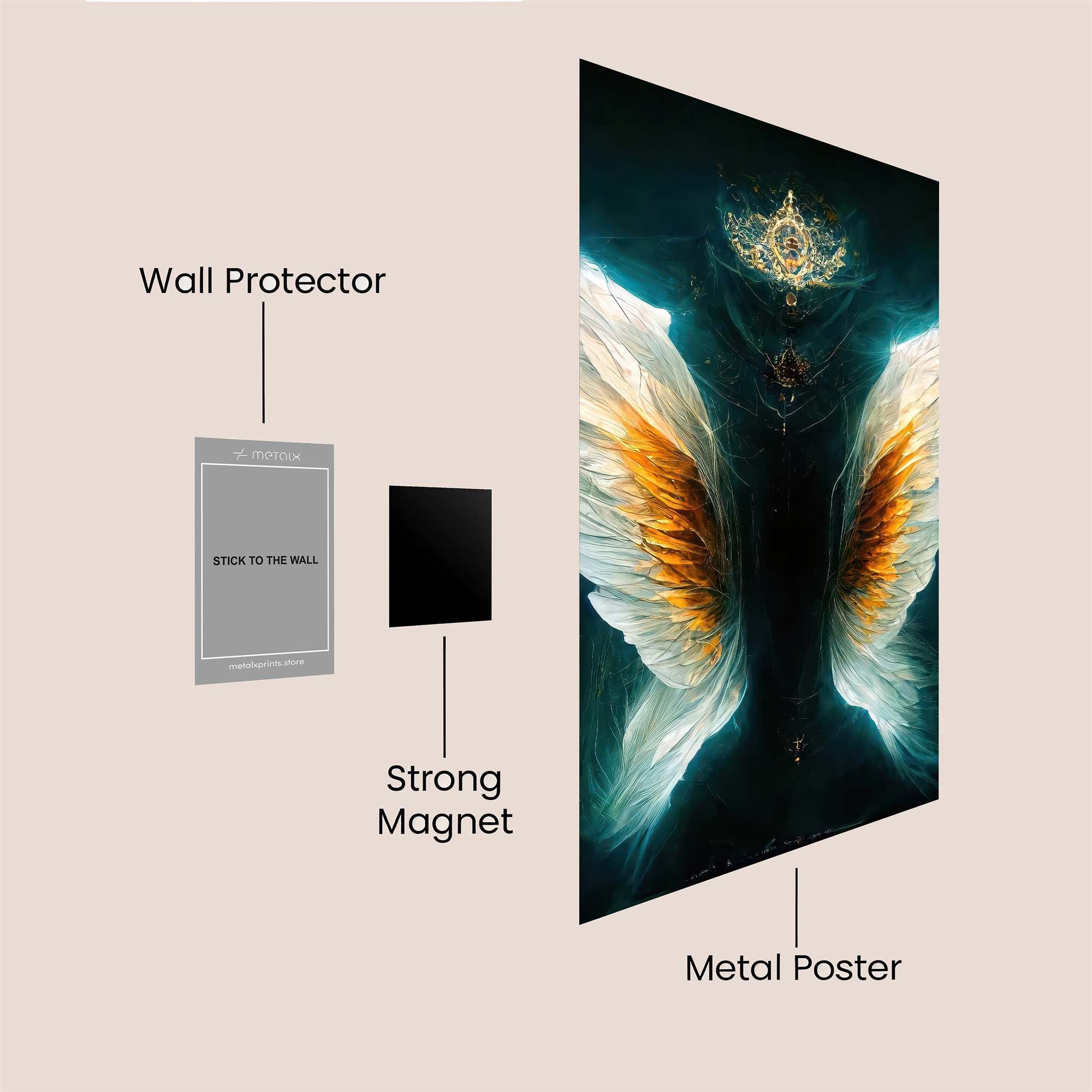 Angel Radiance Safe Wall Magnetic / M