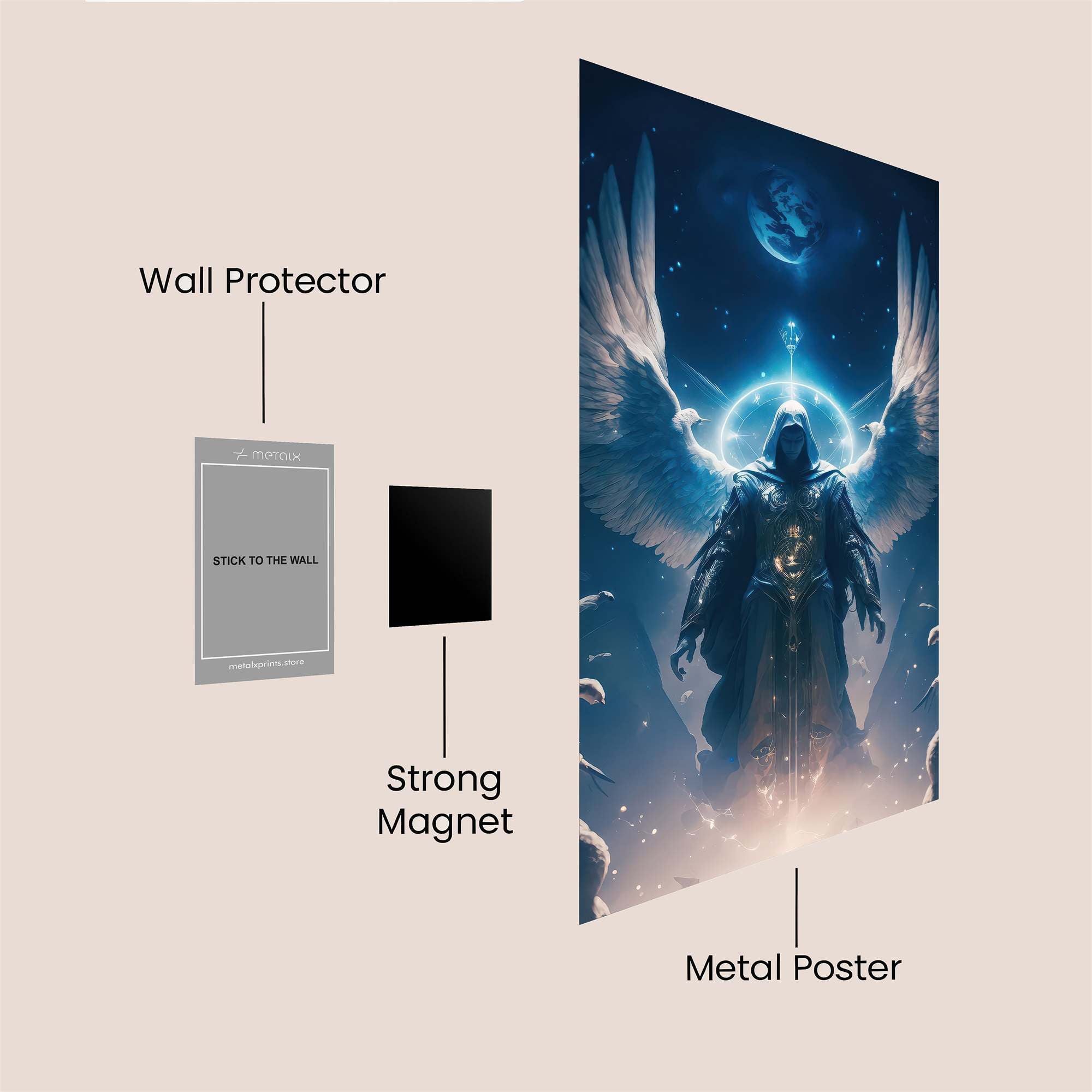Celestial Majesty Safe Wall Magnetic / M