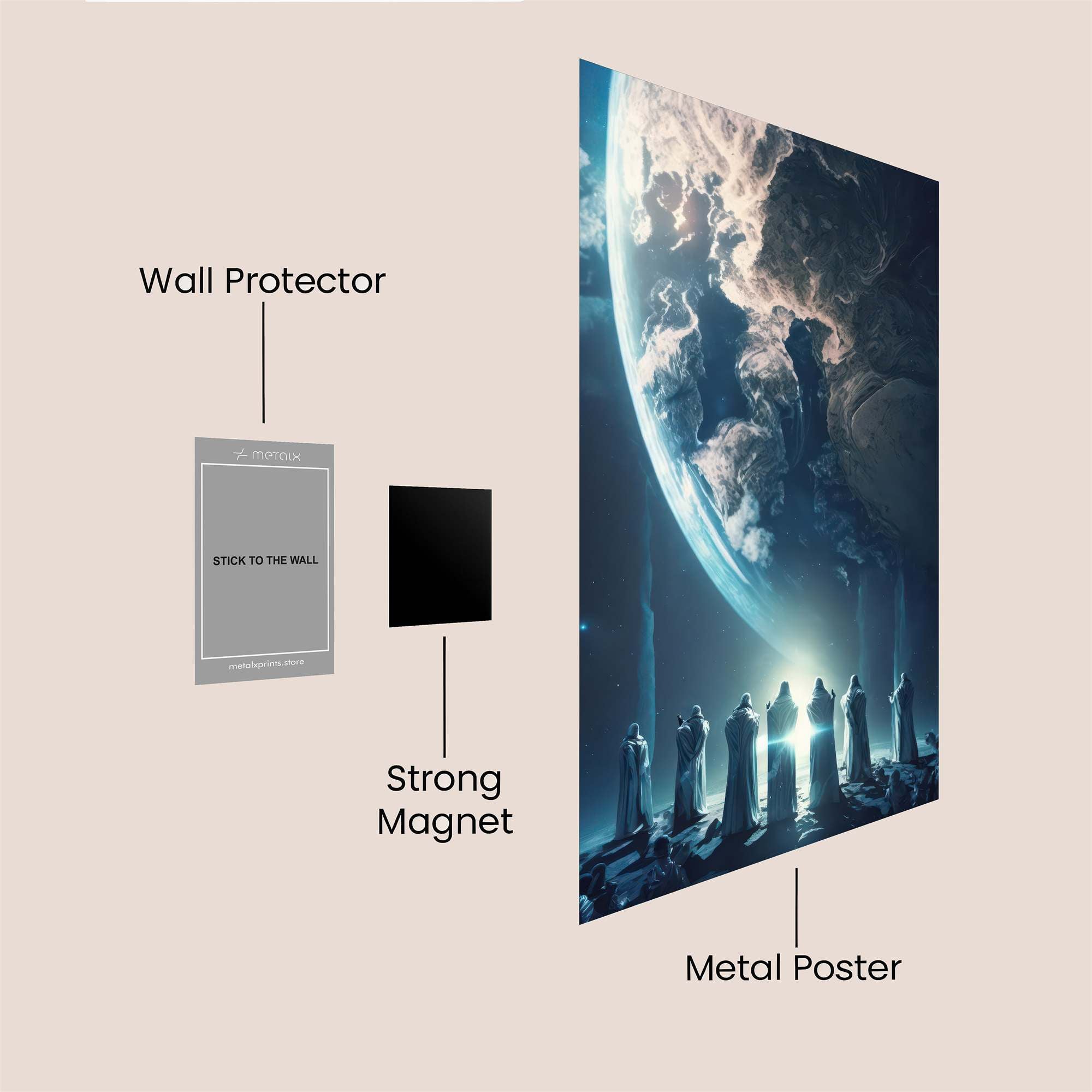 Earth Serenity Safe Wall Magnetic / M