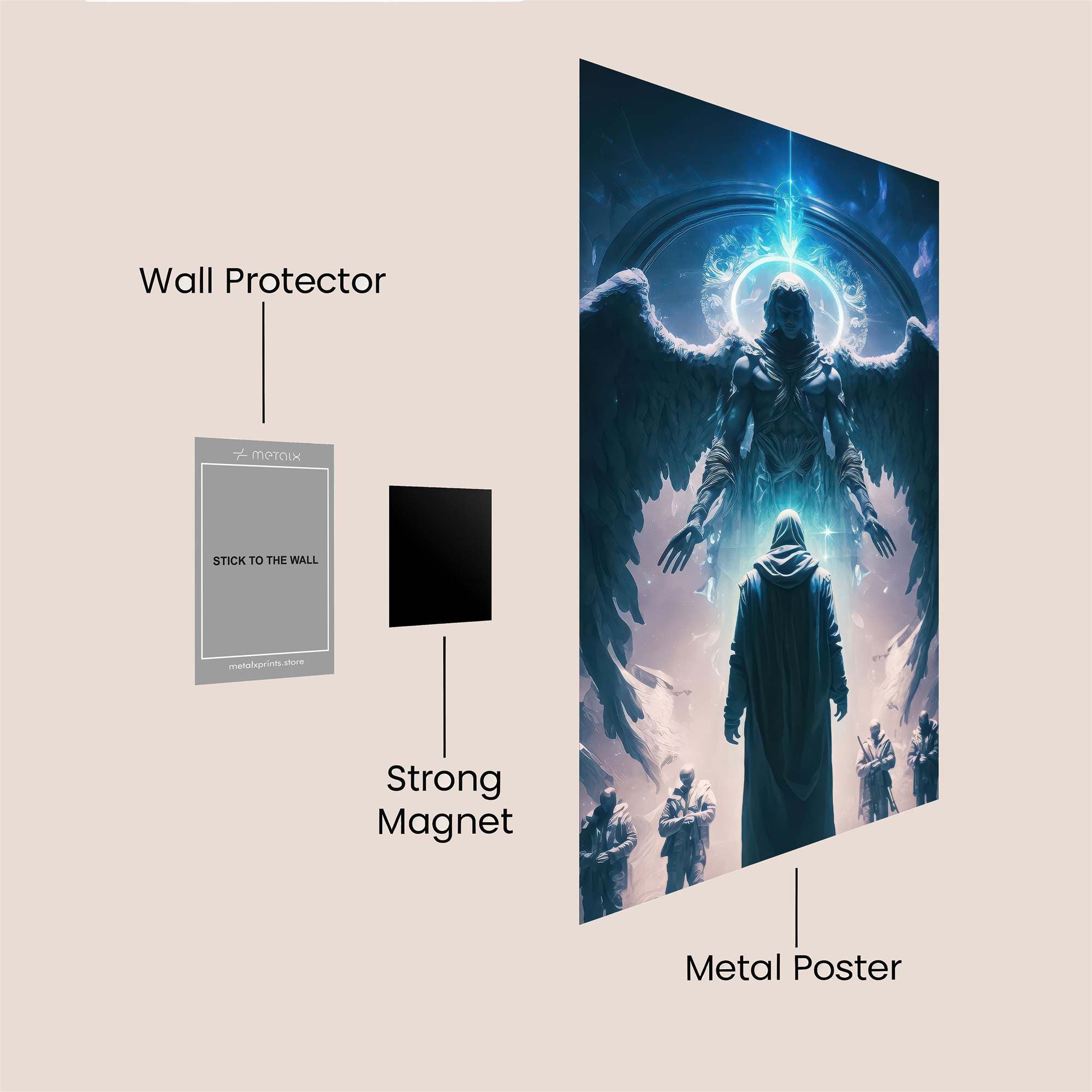 Divine Ascension Safe Wall Magnetic / M