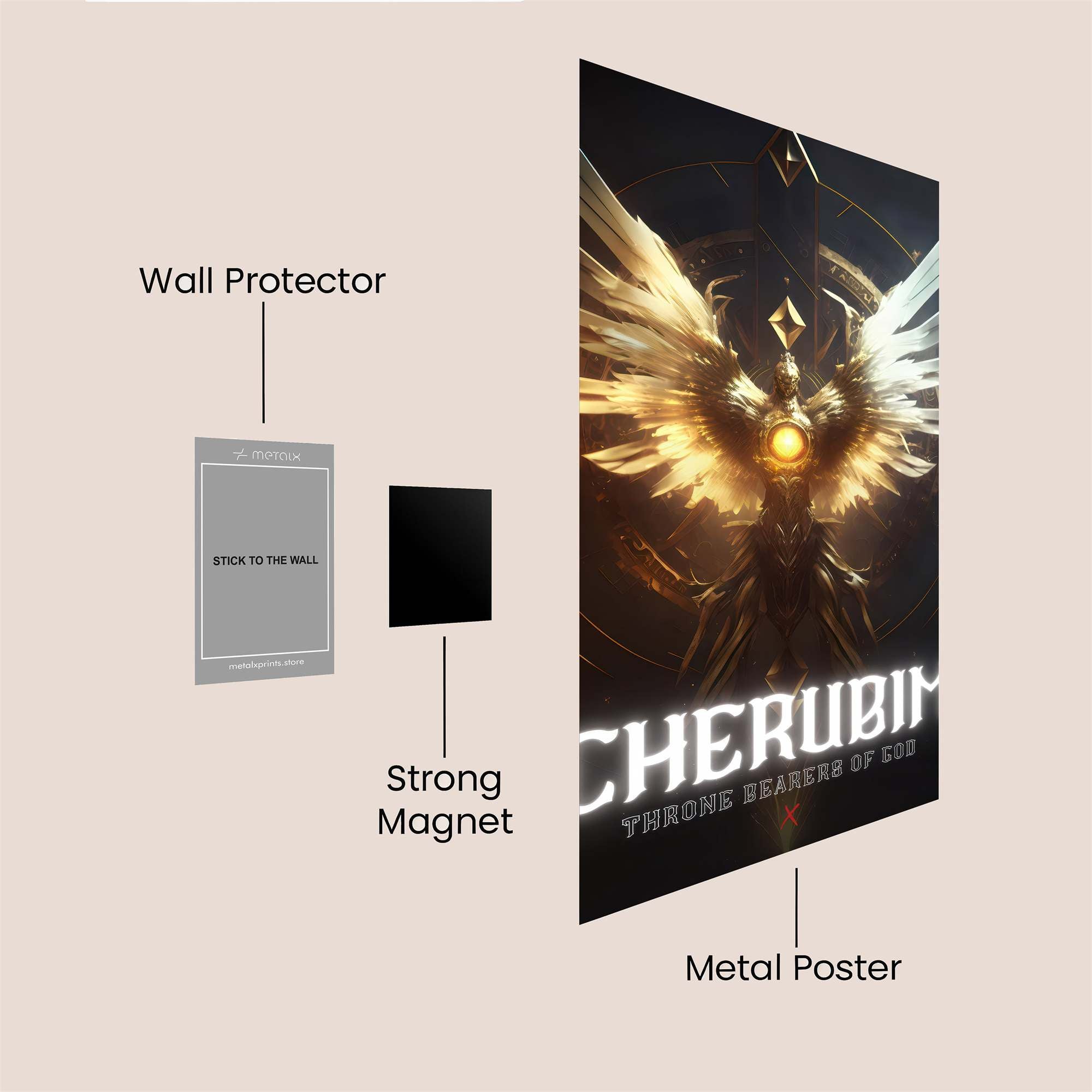 Ghost Rider Safe Wall Magnetic / M