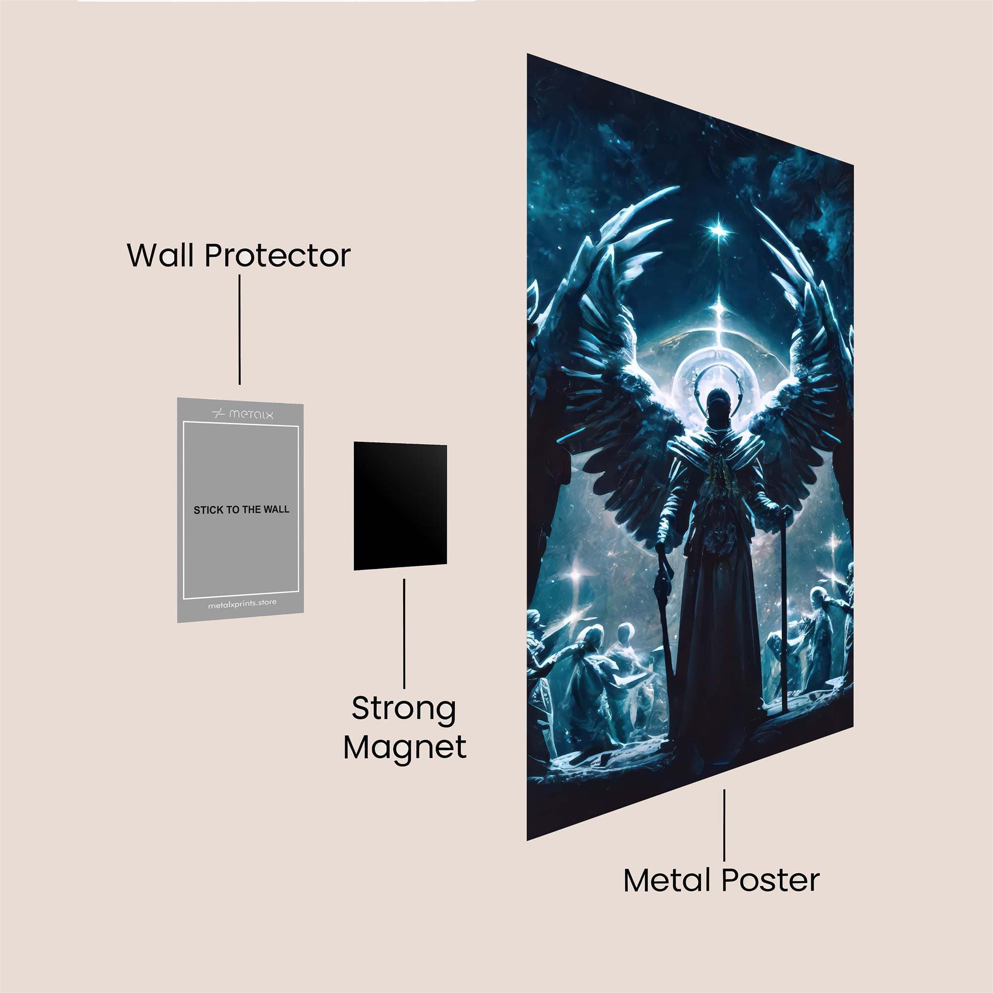 Celestial Majesty Safe Wall Magnetic / M