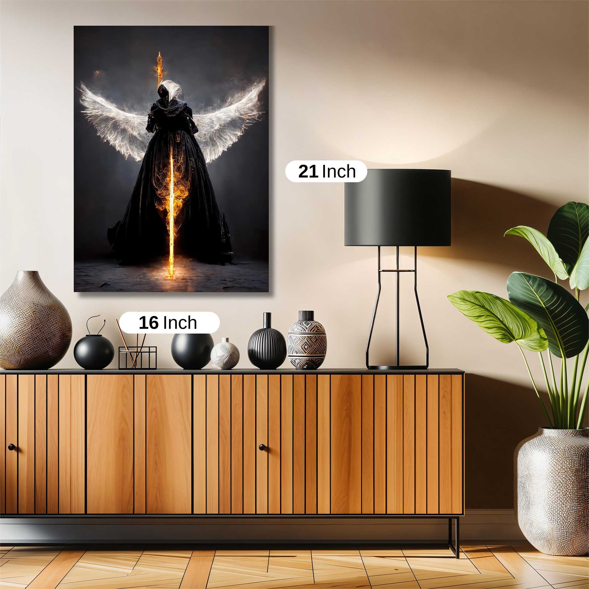 Angel Blaze Safe Wall Magnetic / M