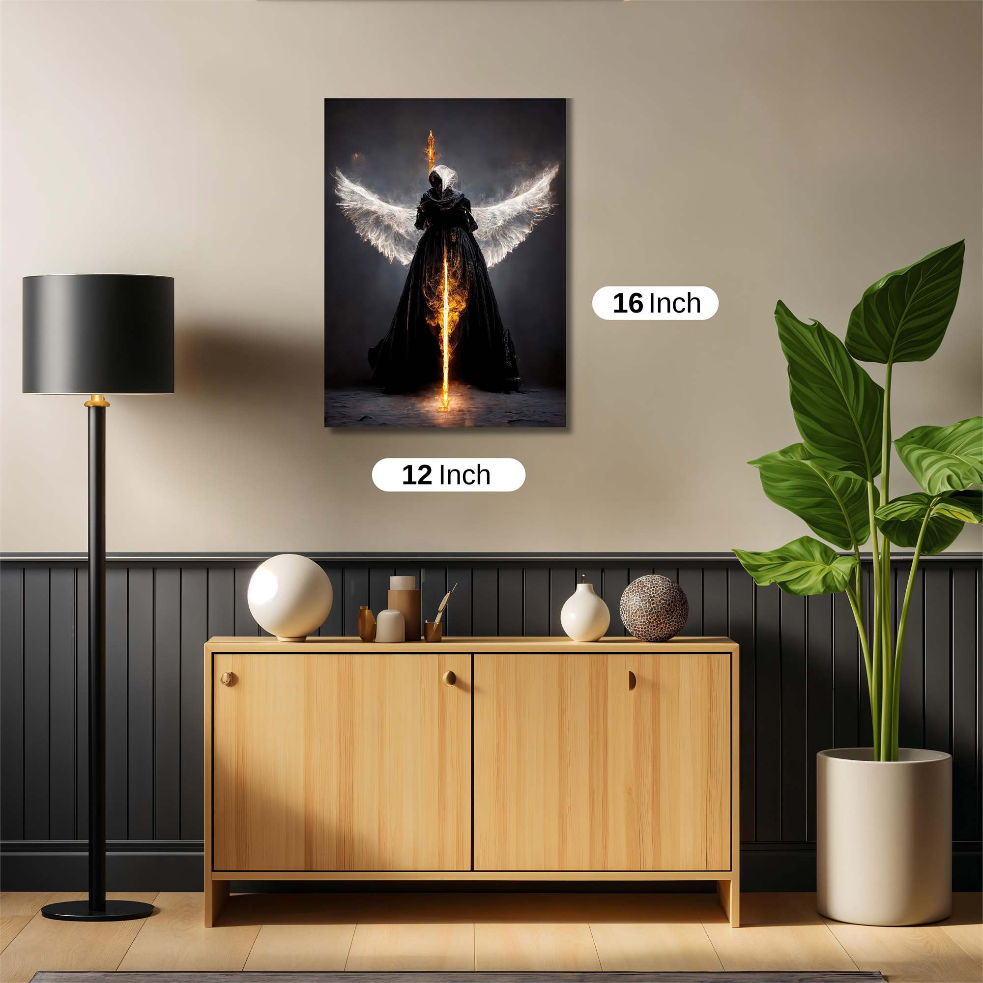 Angel Blaze Safe Wall Magnetic / M