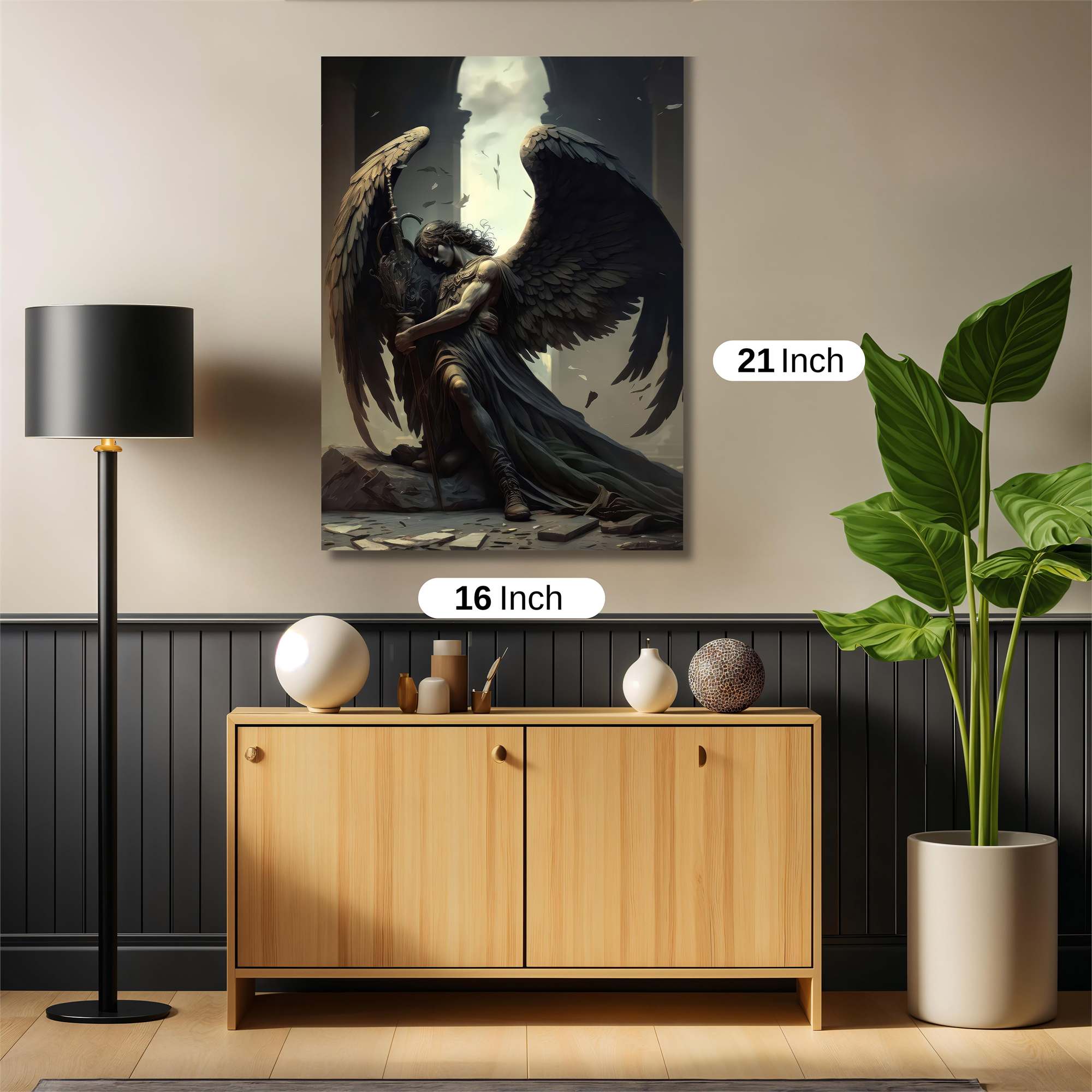 Fallen Sorrow Safe Wall Magnetic / M