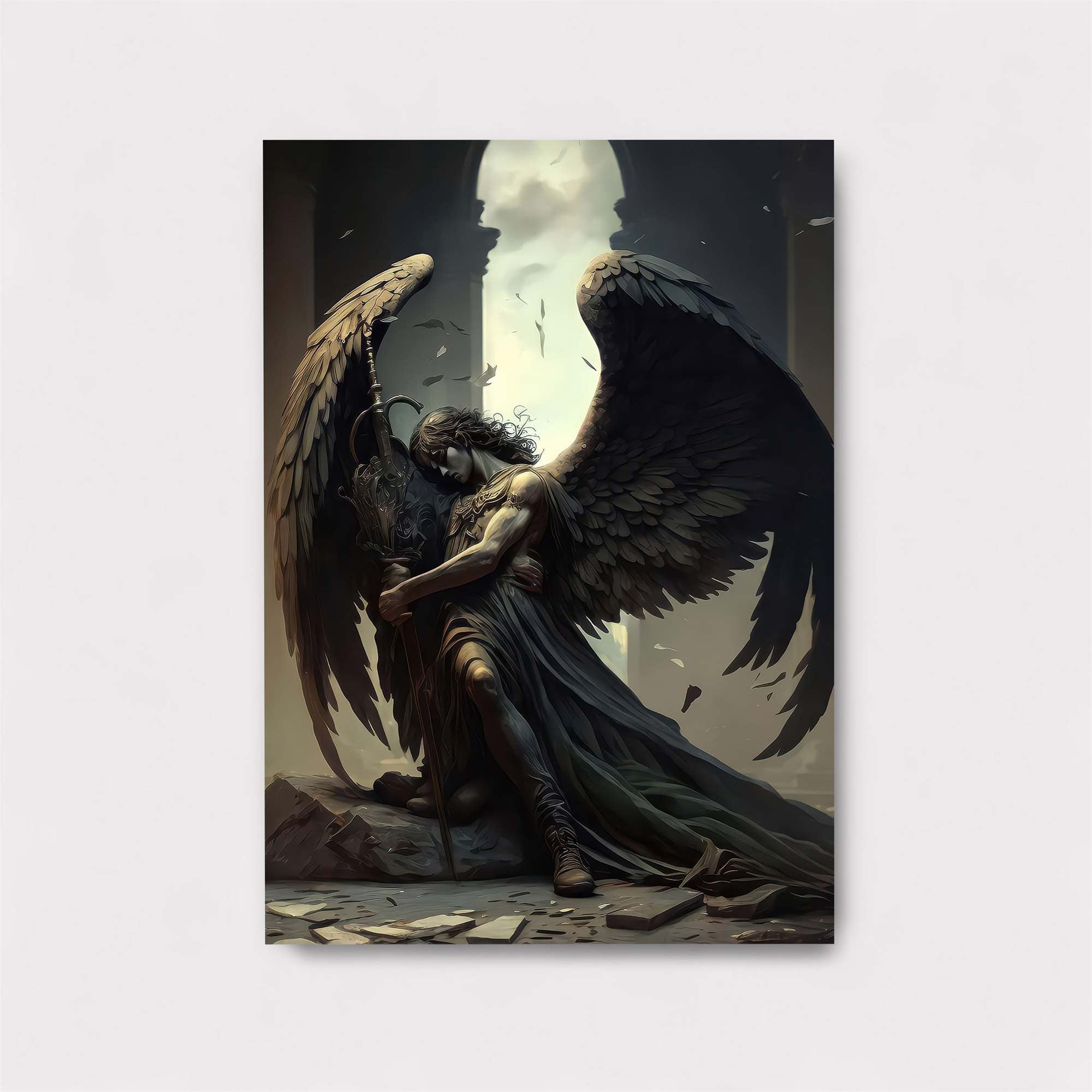 Fallen Sorrow Safe Wall Magnetic / M