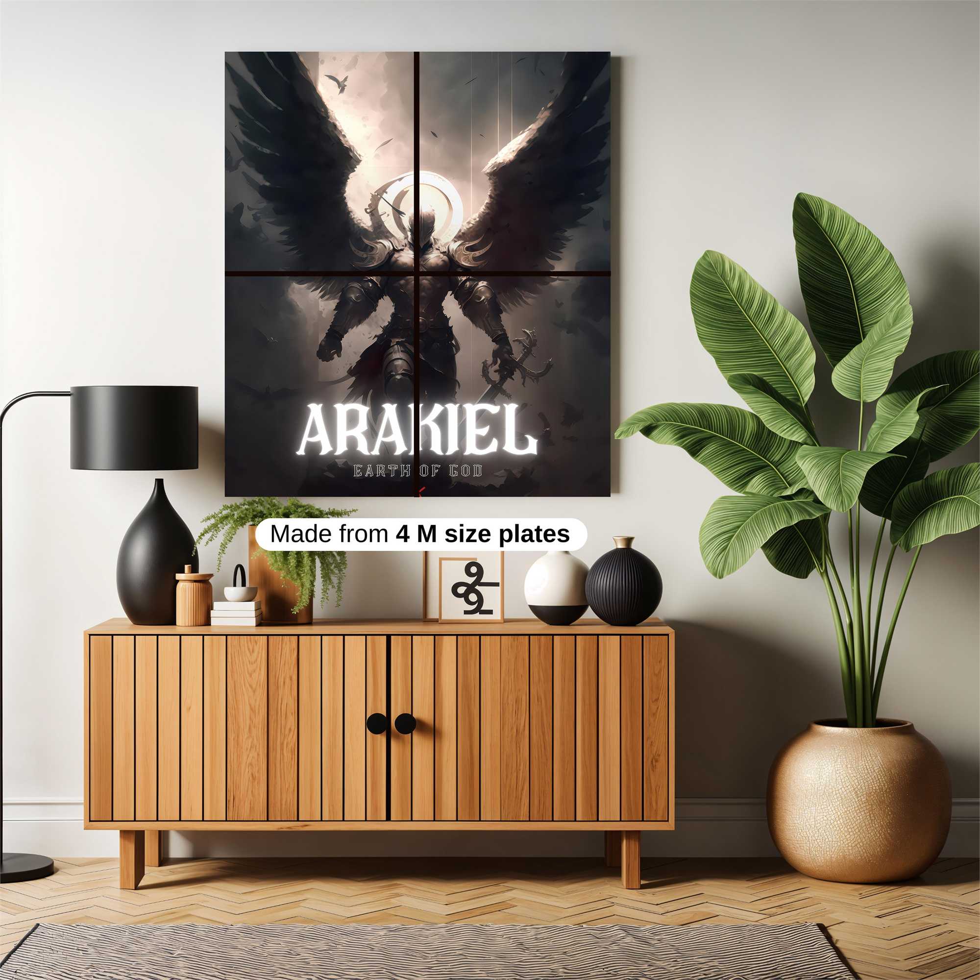 Phoenix Rises Safe Wall Magnetic / M