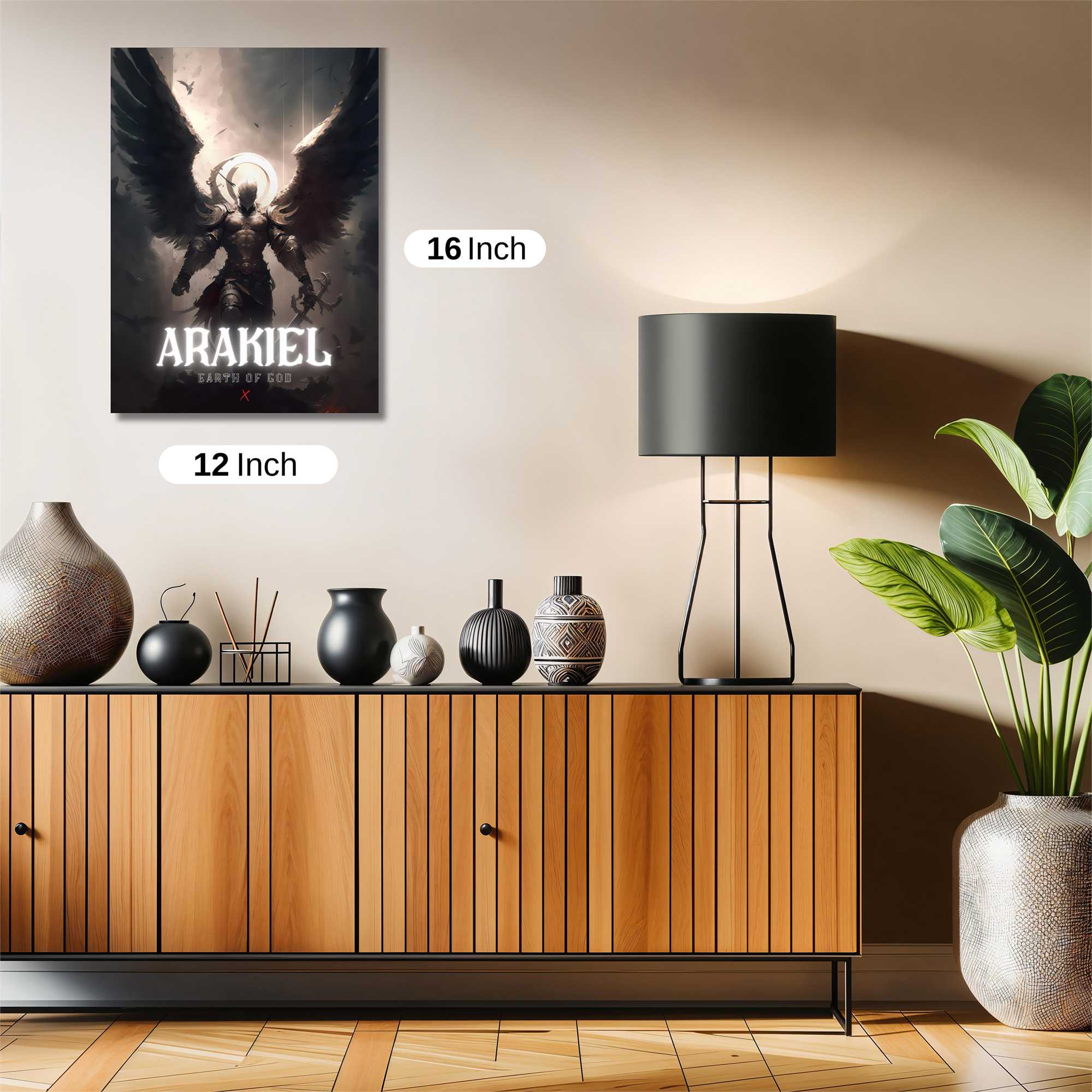 Phoenix Rises Safe Wall Magnetic / M