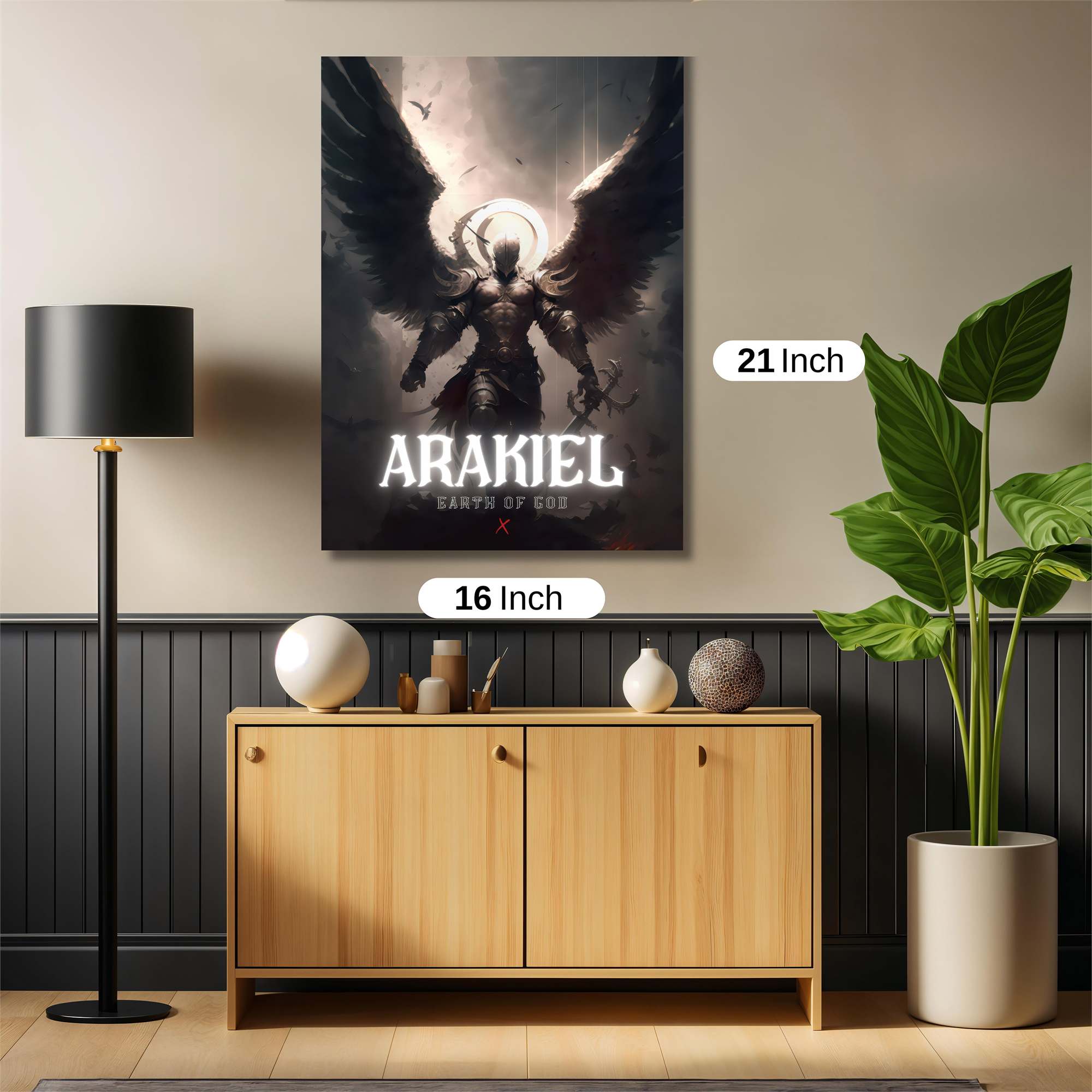 Phoenix Rises Safe Wall Magnetic / M