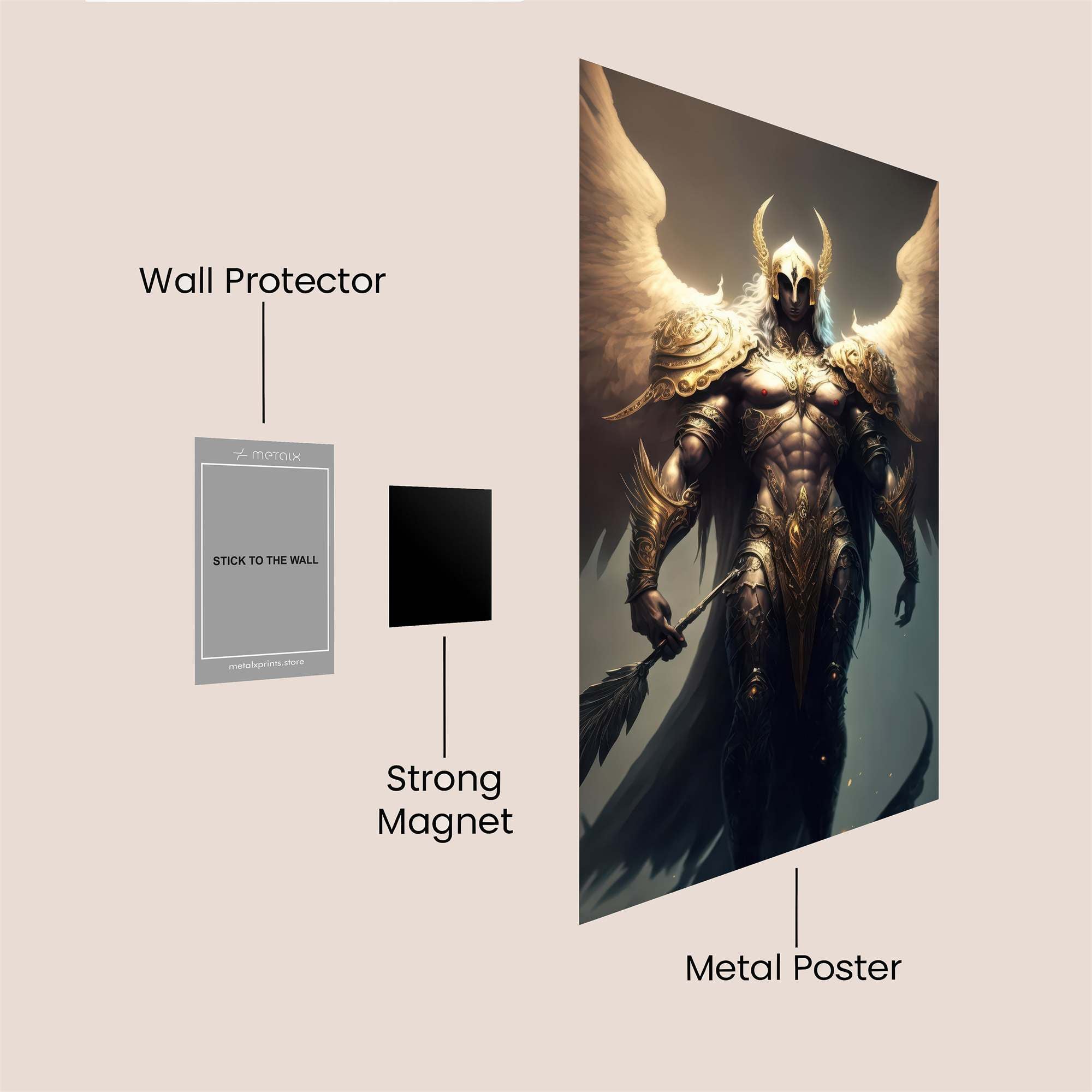 Archangel Radiant Safe Wall Magnetic / M